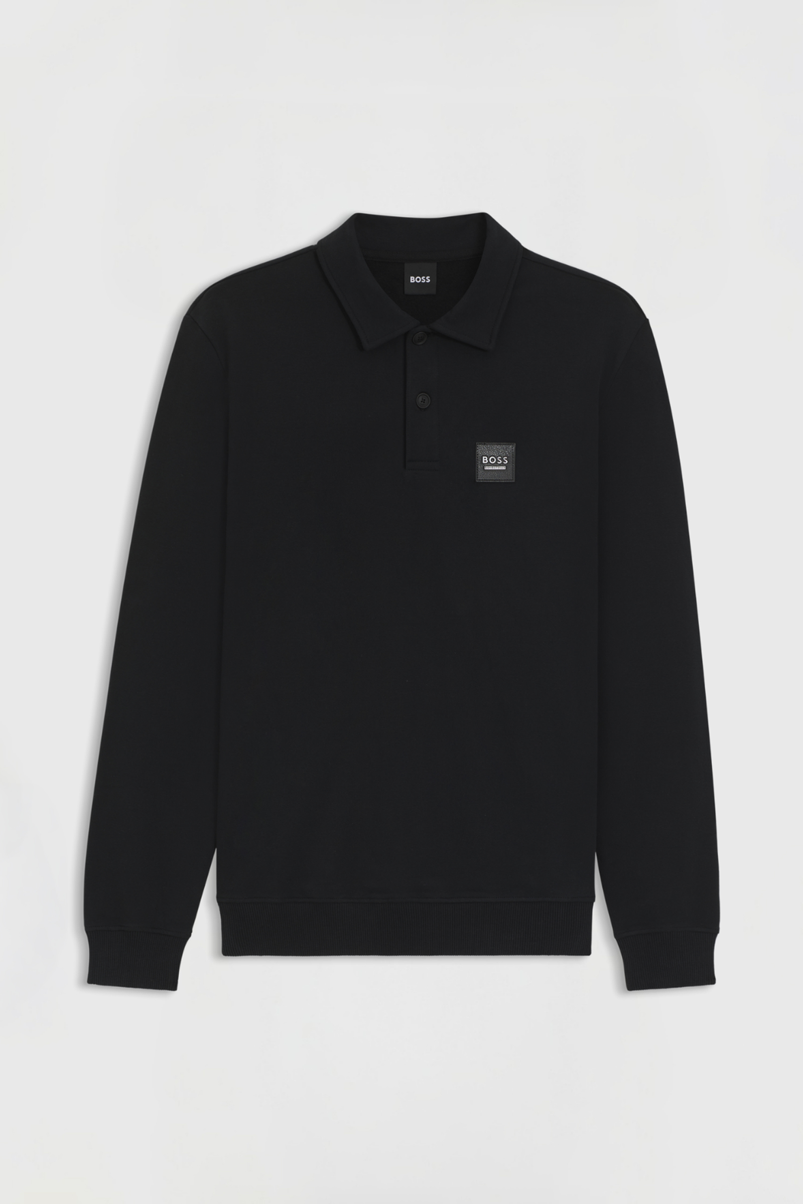 Black Boss Luis heren polo sweater