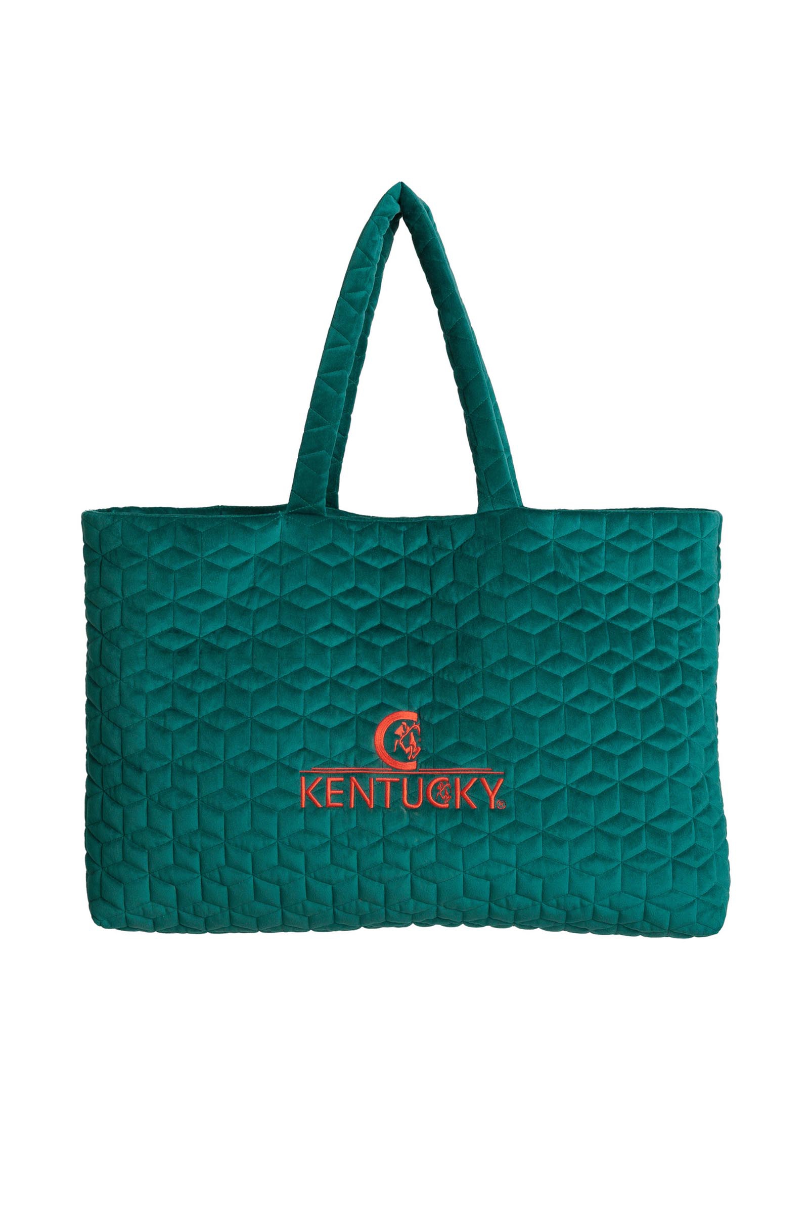Kentucky Horsewear fluwelen tas met logo  