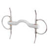 Beris Full Cheek Bit with Tongue Port Snaffle - Soft