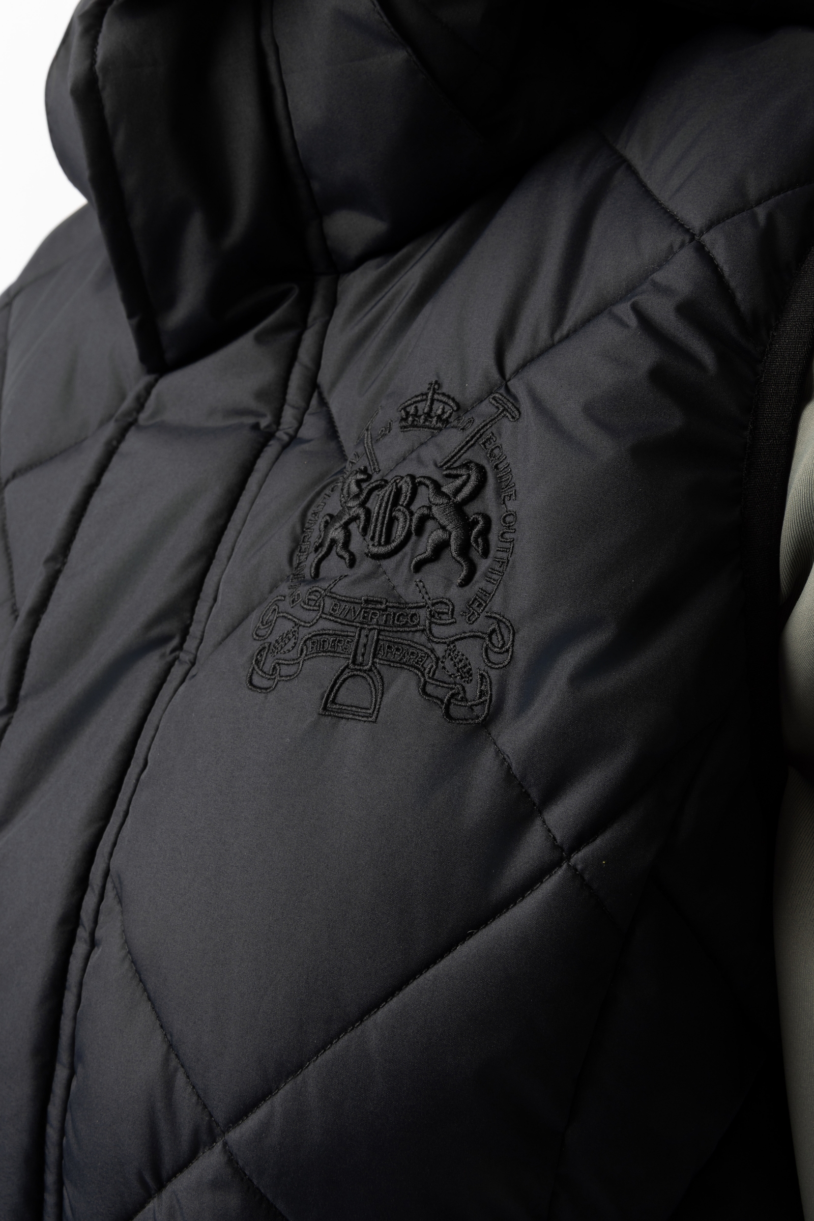 B Vertigo Gem Gewatteerde lange bodywarmer