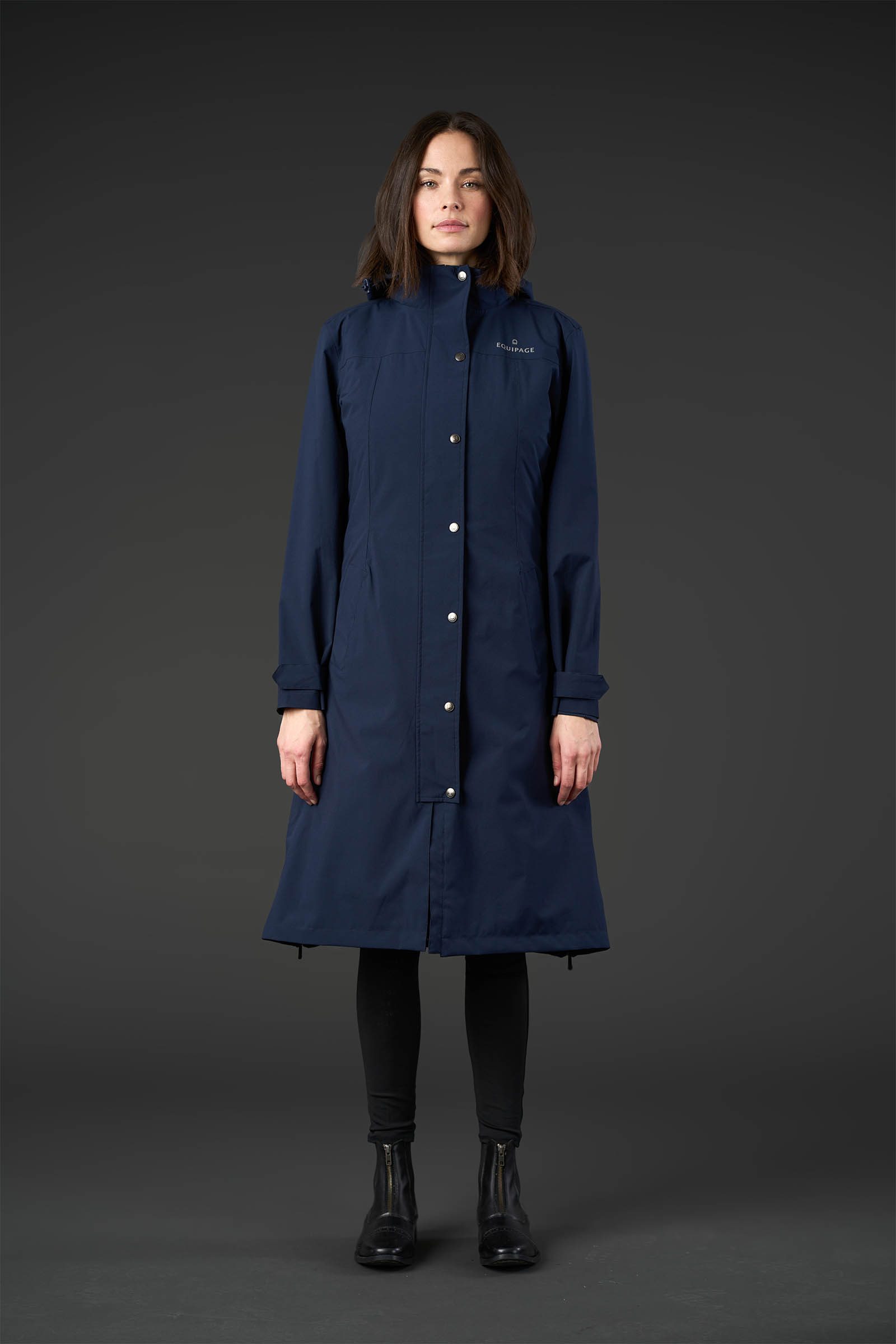 Equipage Heaven Padded Long Rain Coat