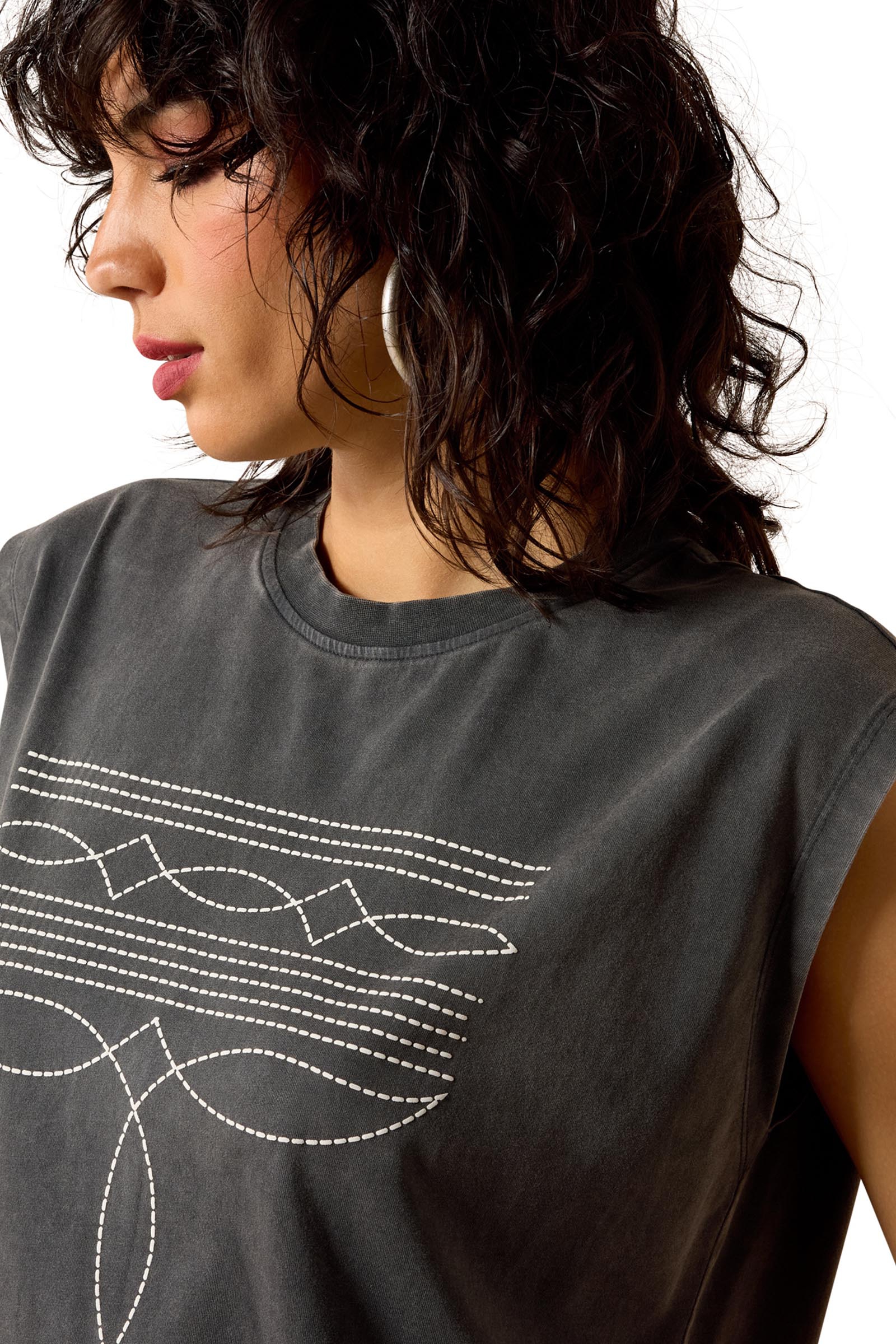 Ariat Dames Dallas cropped T-shirt