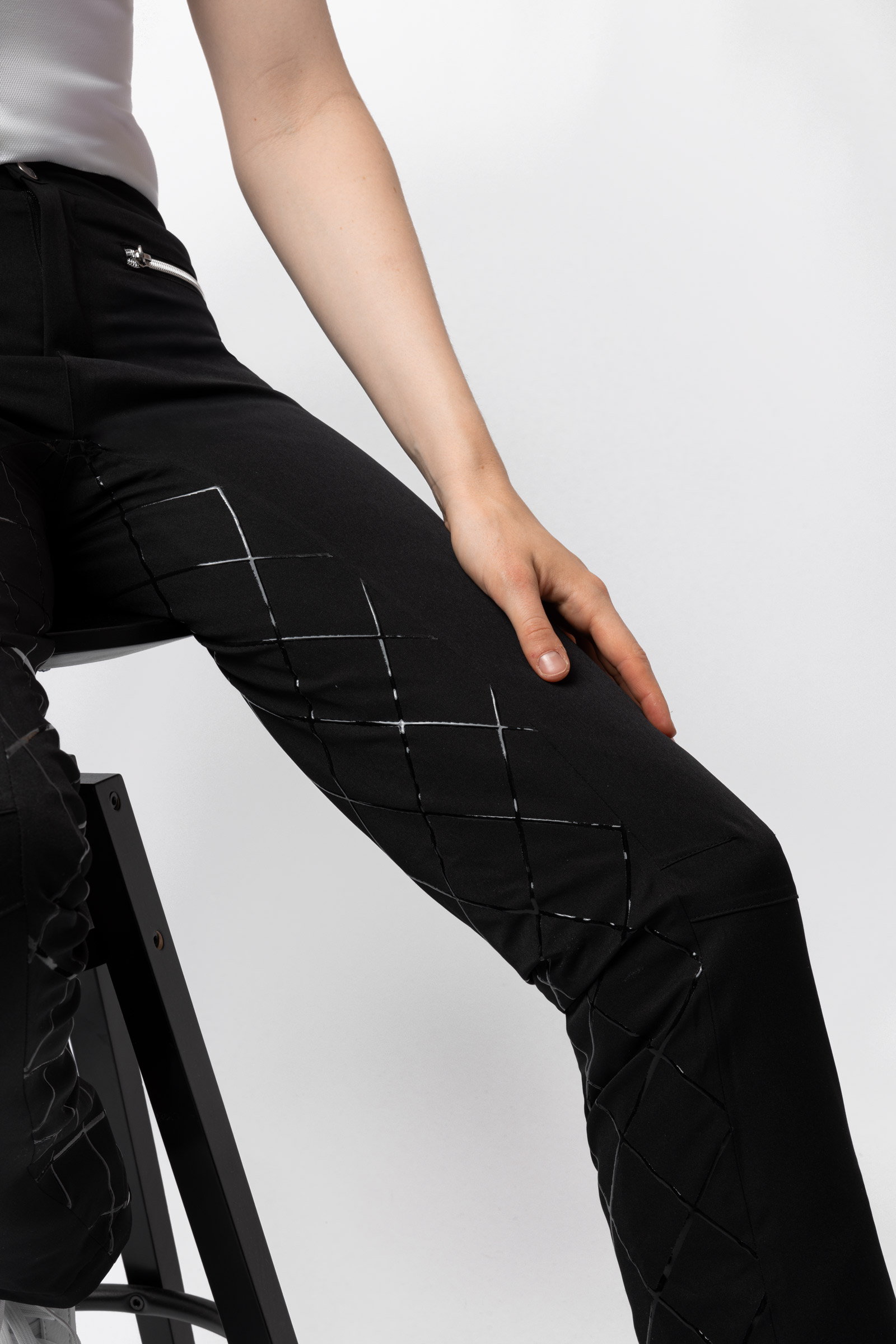 Horze Adeline Siliconen Gevoerde Rijbroek, dames