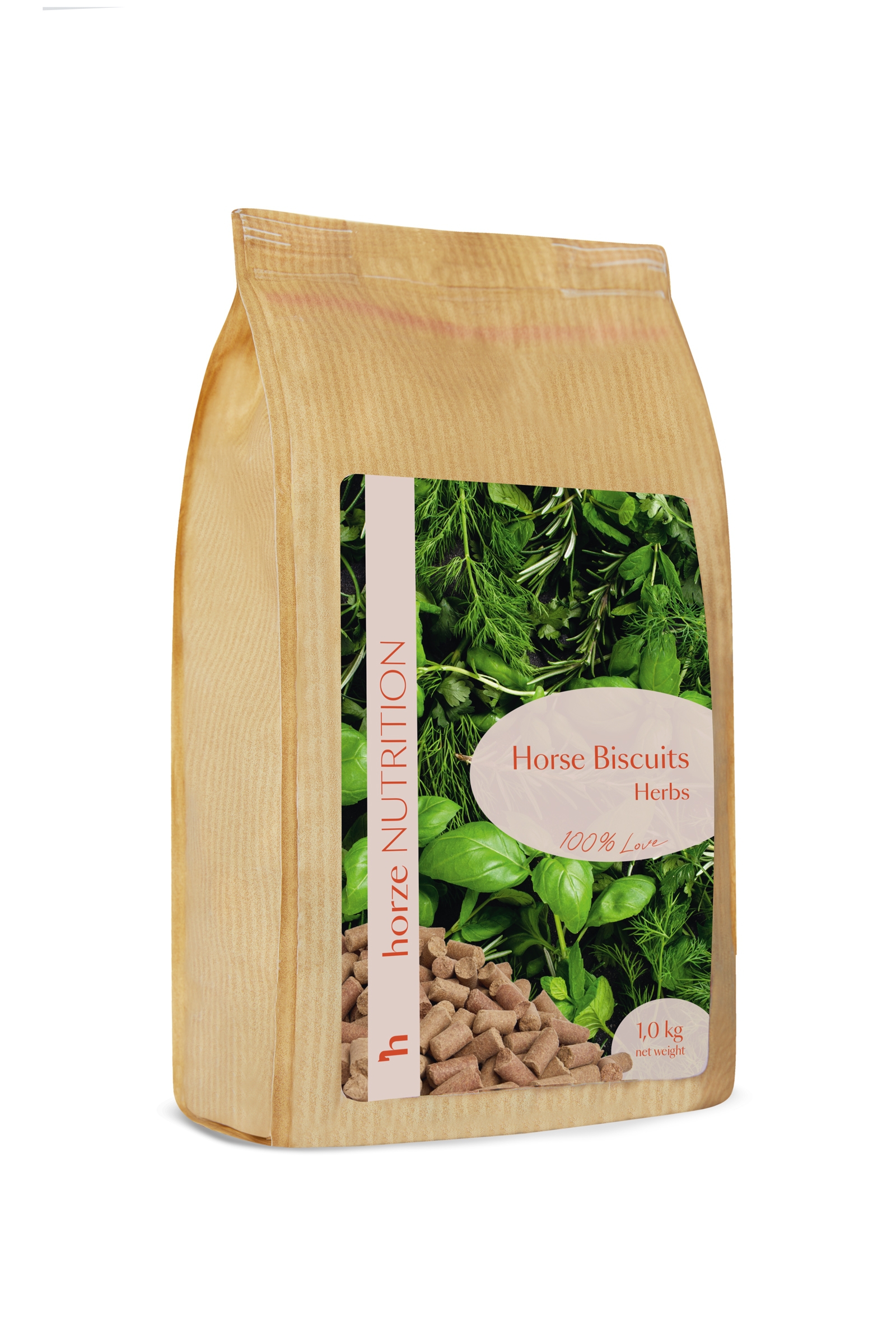 Horze Biscuits Herbs, paardensnoepjes, 1 kilo