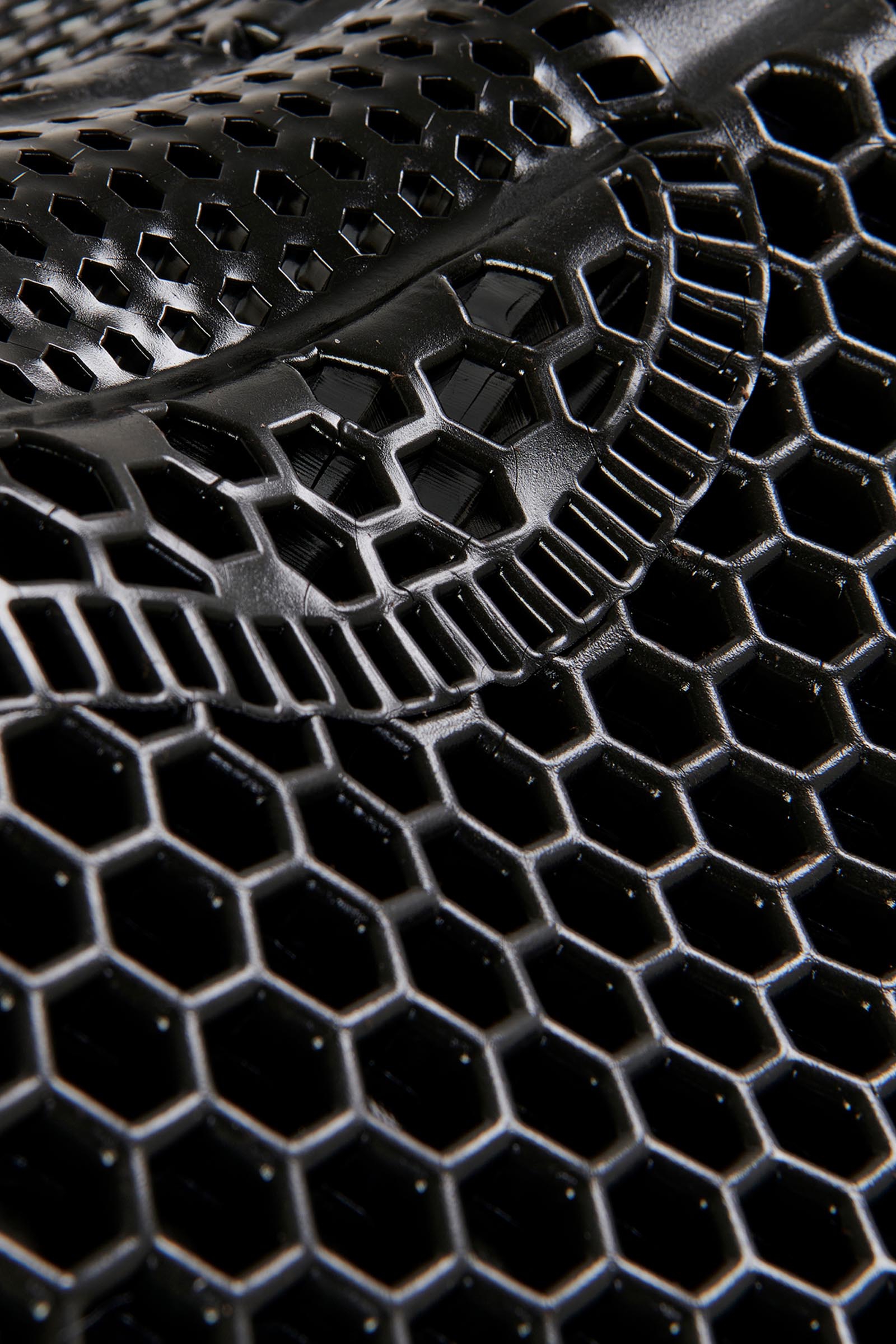 Acavallo Gel Pad Antislip Hexagonaal met Microfleece Plat