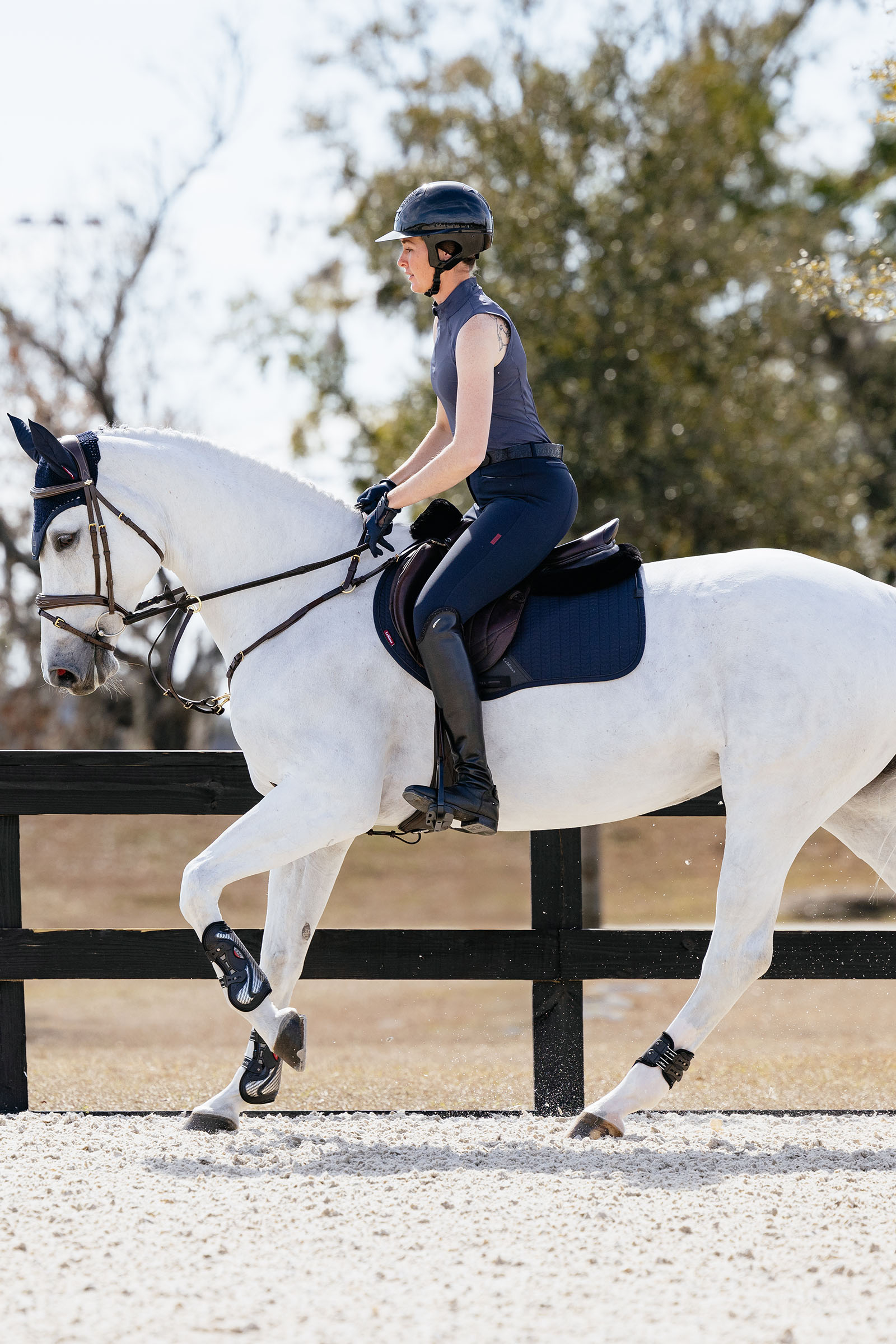 LeMieux Essence Eurojump spring zadeldek