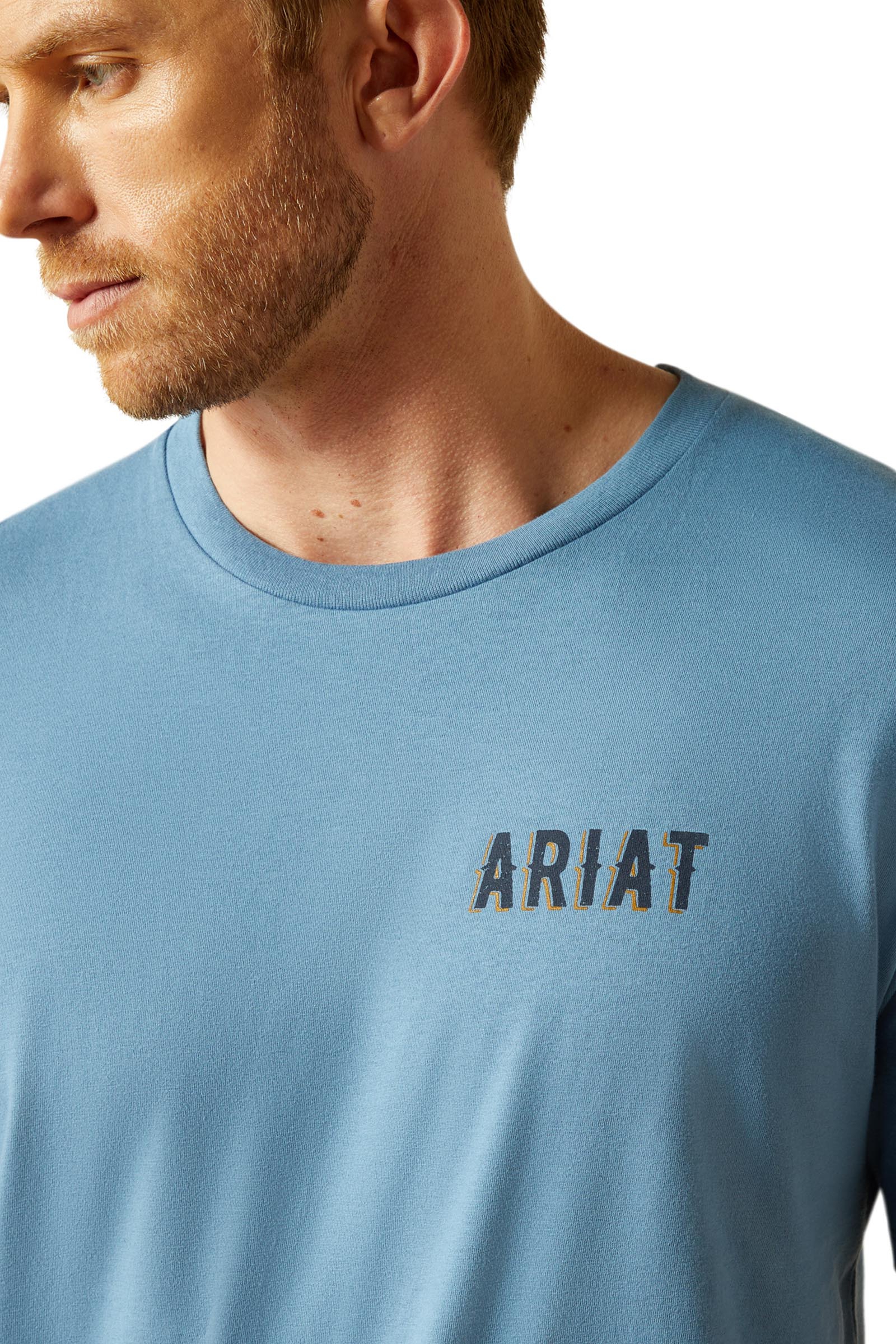 Ariat Blazing Saddle heren t-shirt