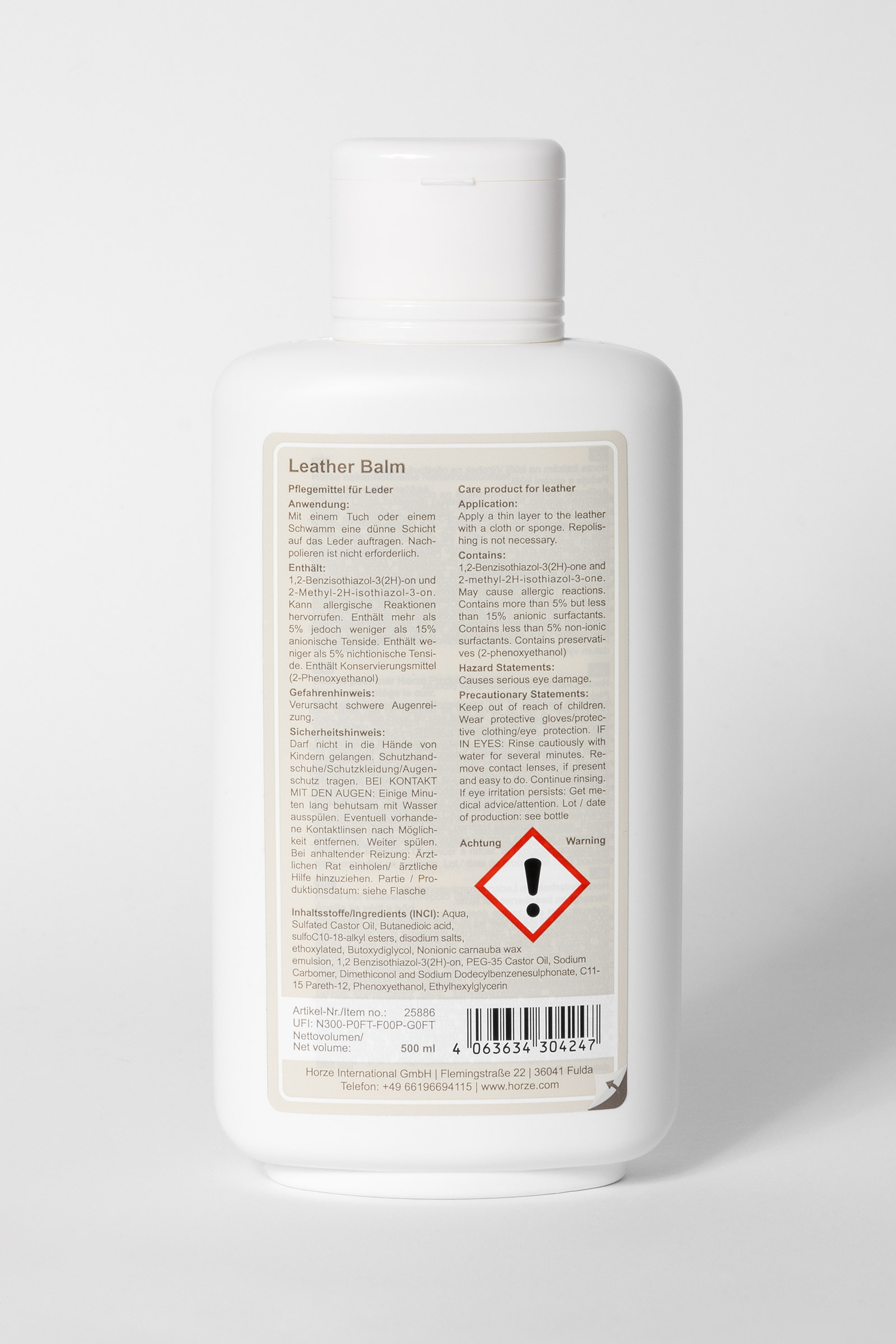 Horze lederbalsem, 500ml