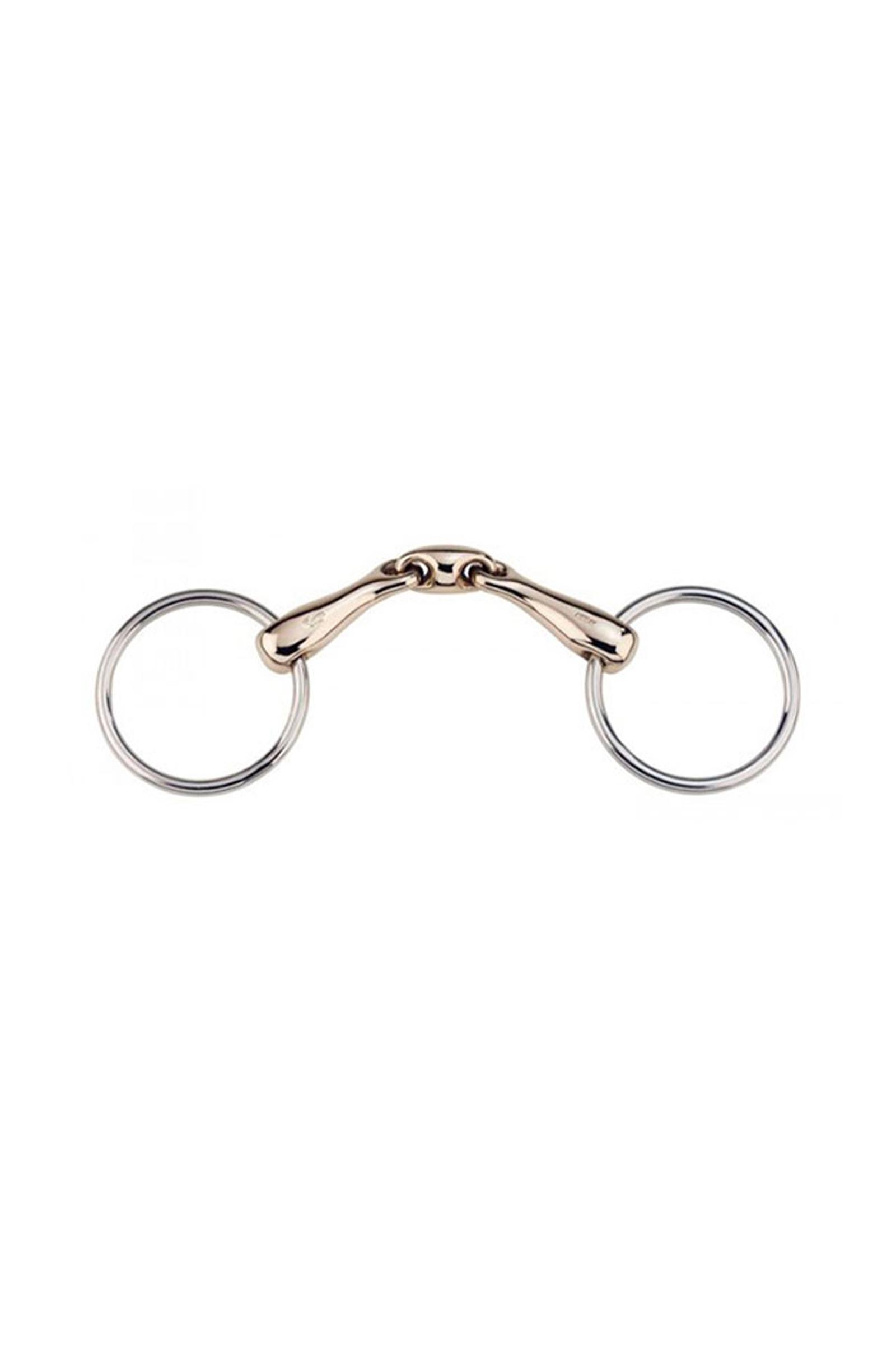 Sprenger KK Ultra l&oslash;se ringe trensebid, dobbeltleddet, 14 mm, Sensogan  