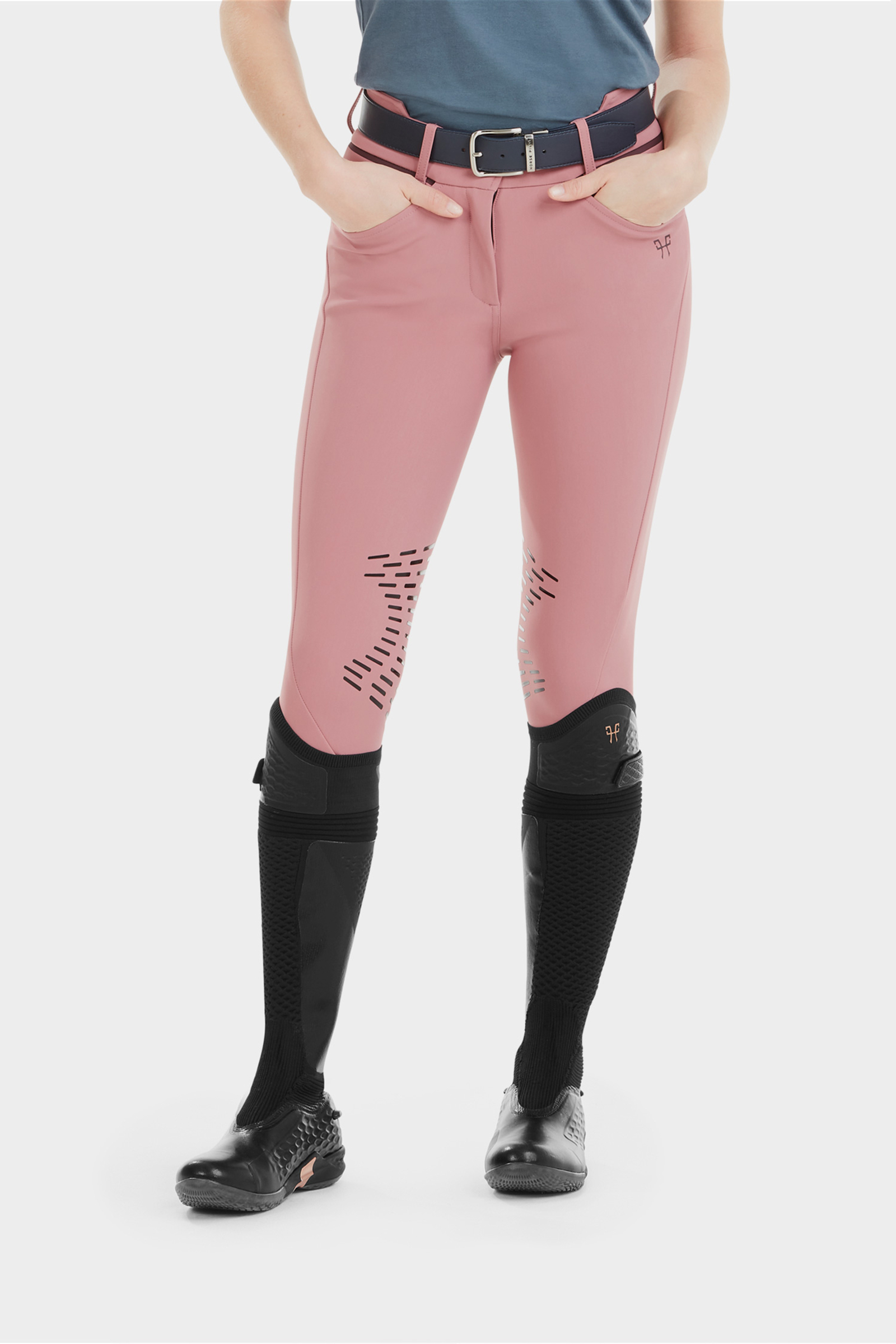 Mesa Pink Horse Pilot X-Design dames rijbroek