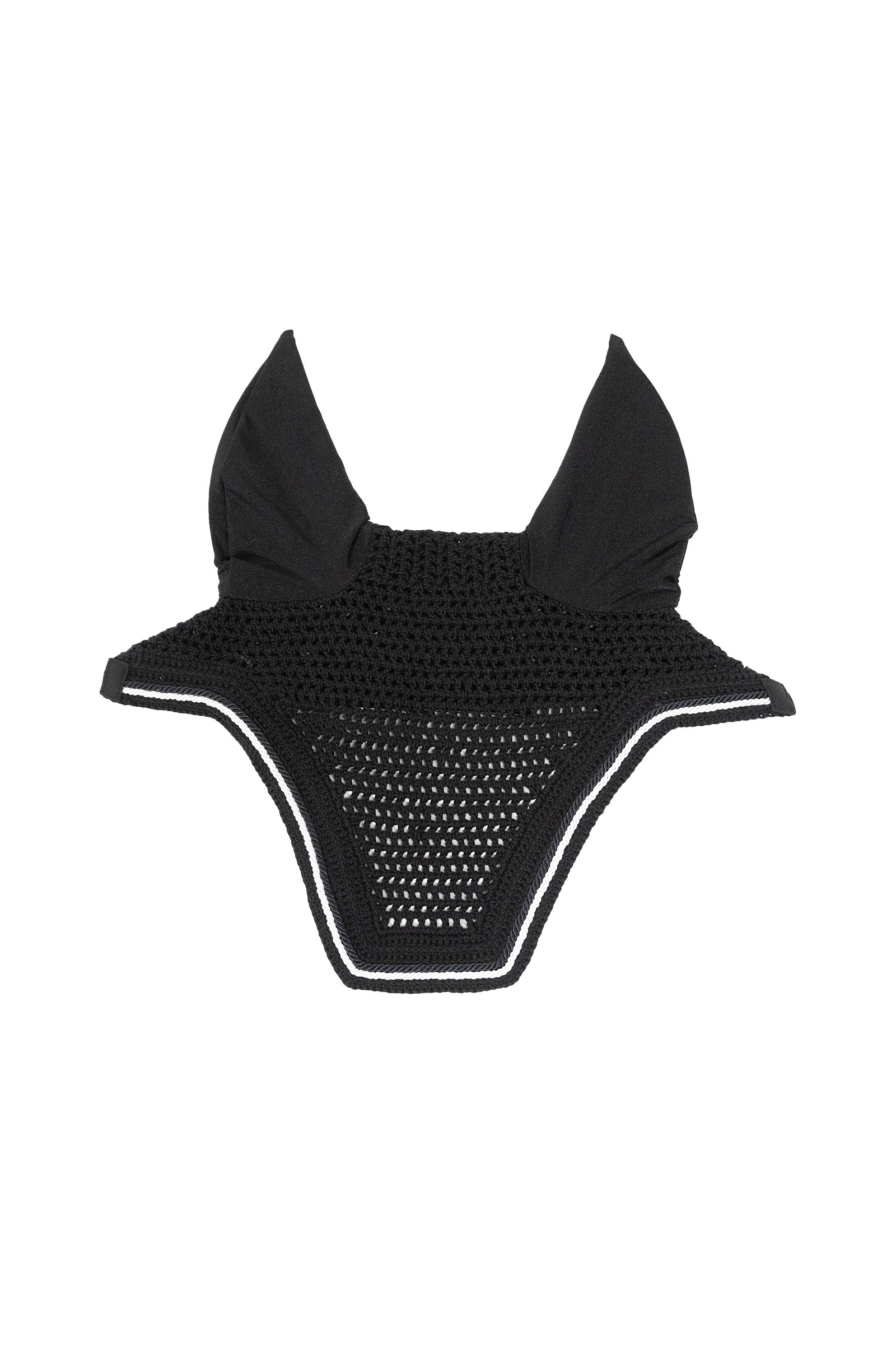 black Kentucky Horsewear oornetje Wellington Diamond Rope Soundless