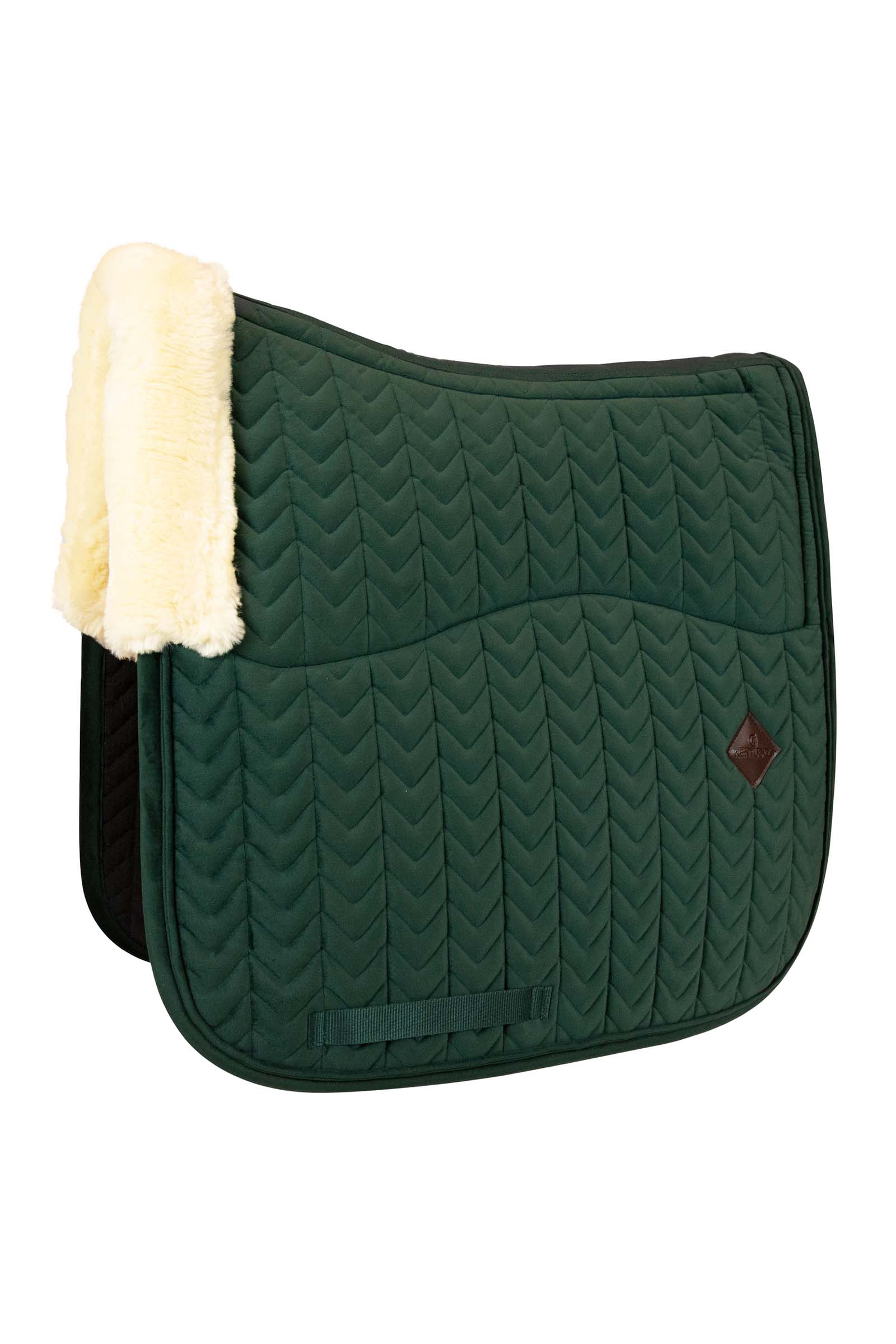 Ponderosa Pine Dark green Kentucky Horsewear Velvet Skin Friendly dressuur zadeldekje