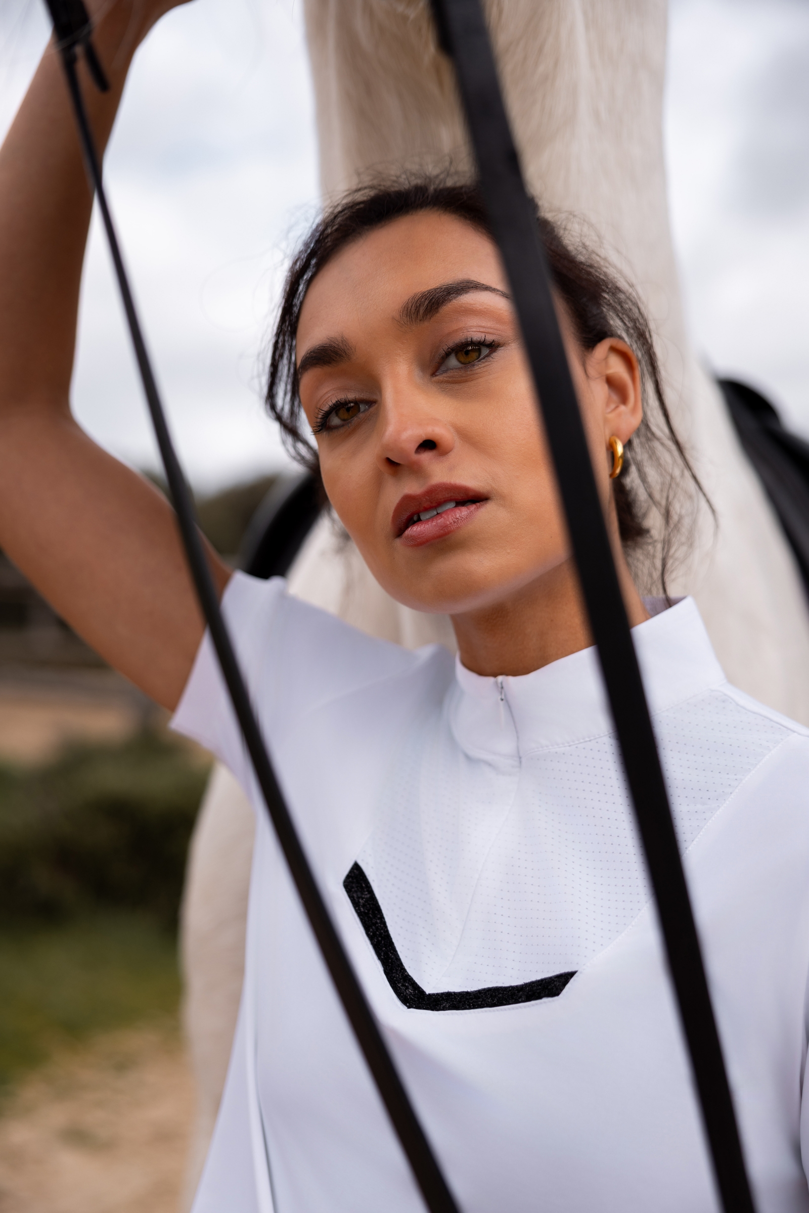 Horze Taylor Dames glinsterend wedstrijdshirt