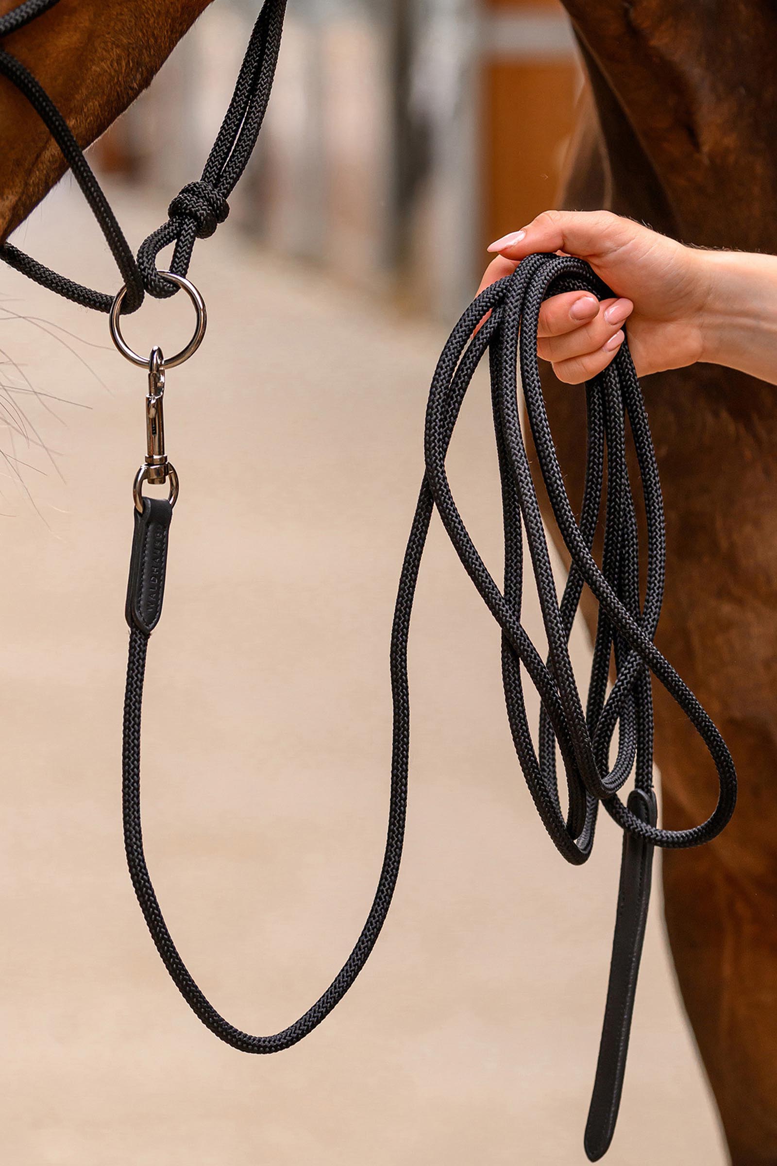 Waldhausen knoophalter met bewegende ring
