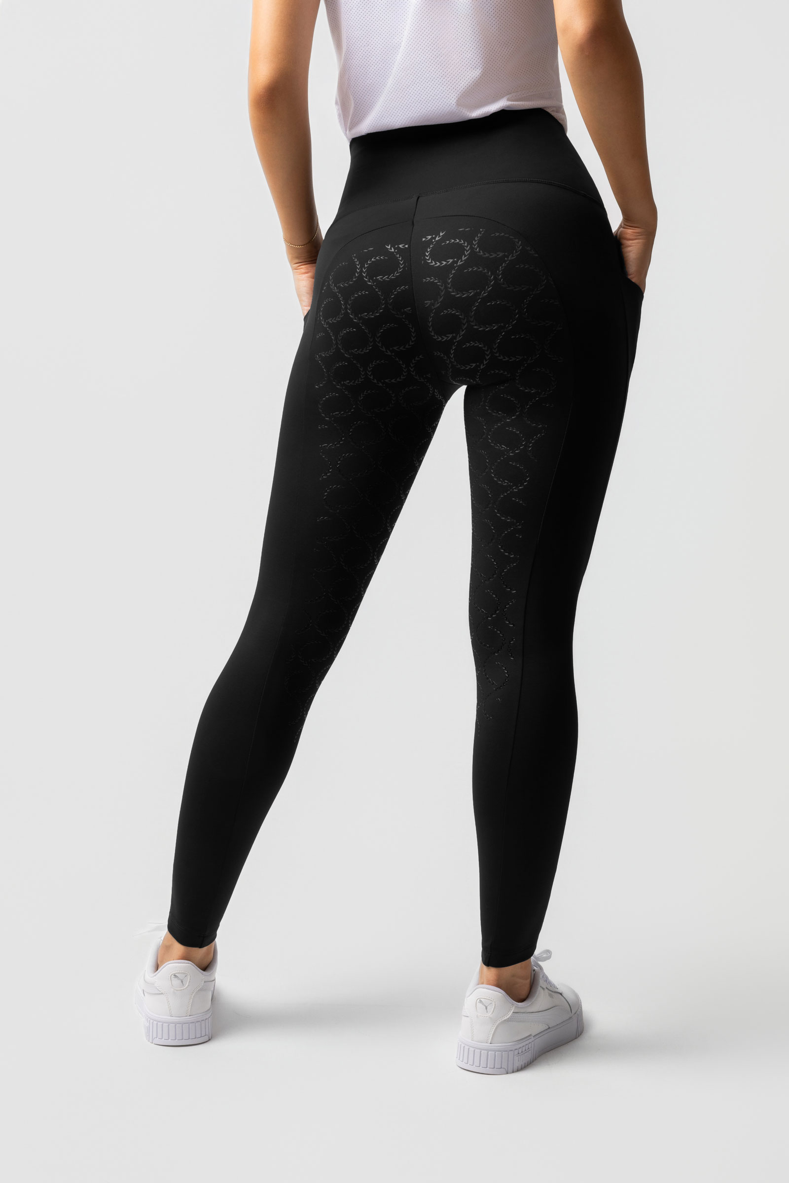 Horze Gillian Dames Thermo volgrip leggings