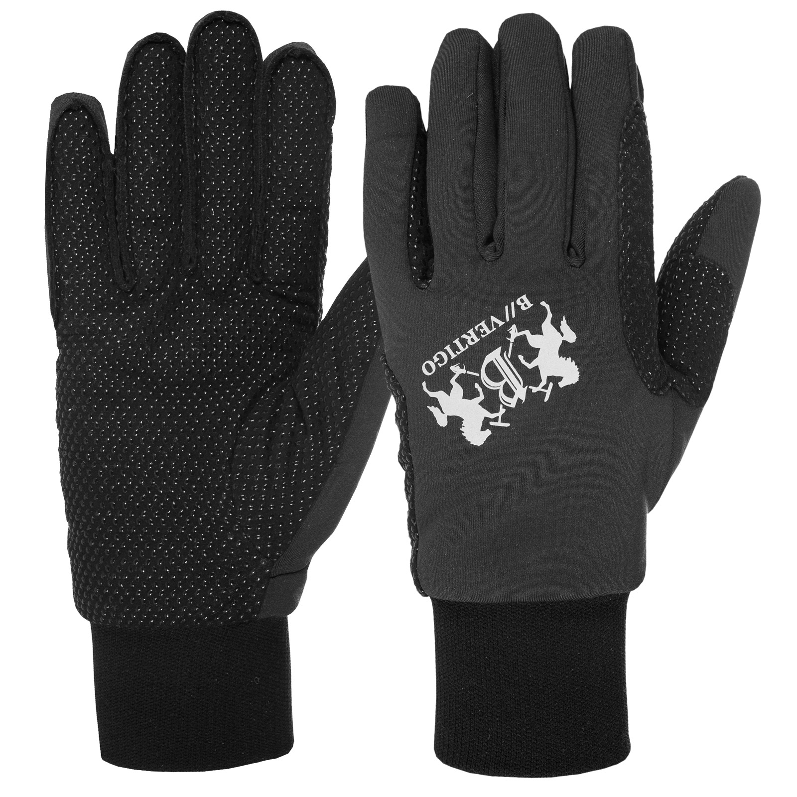 Black  B Vertigo Dames Thermo Ruiterhandschoenen