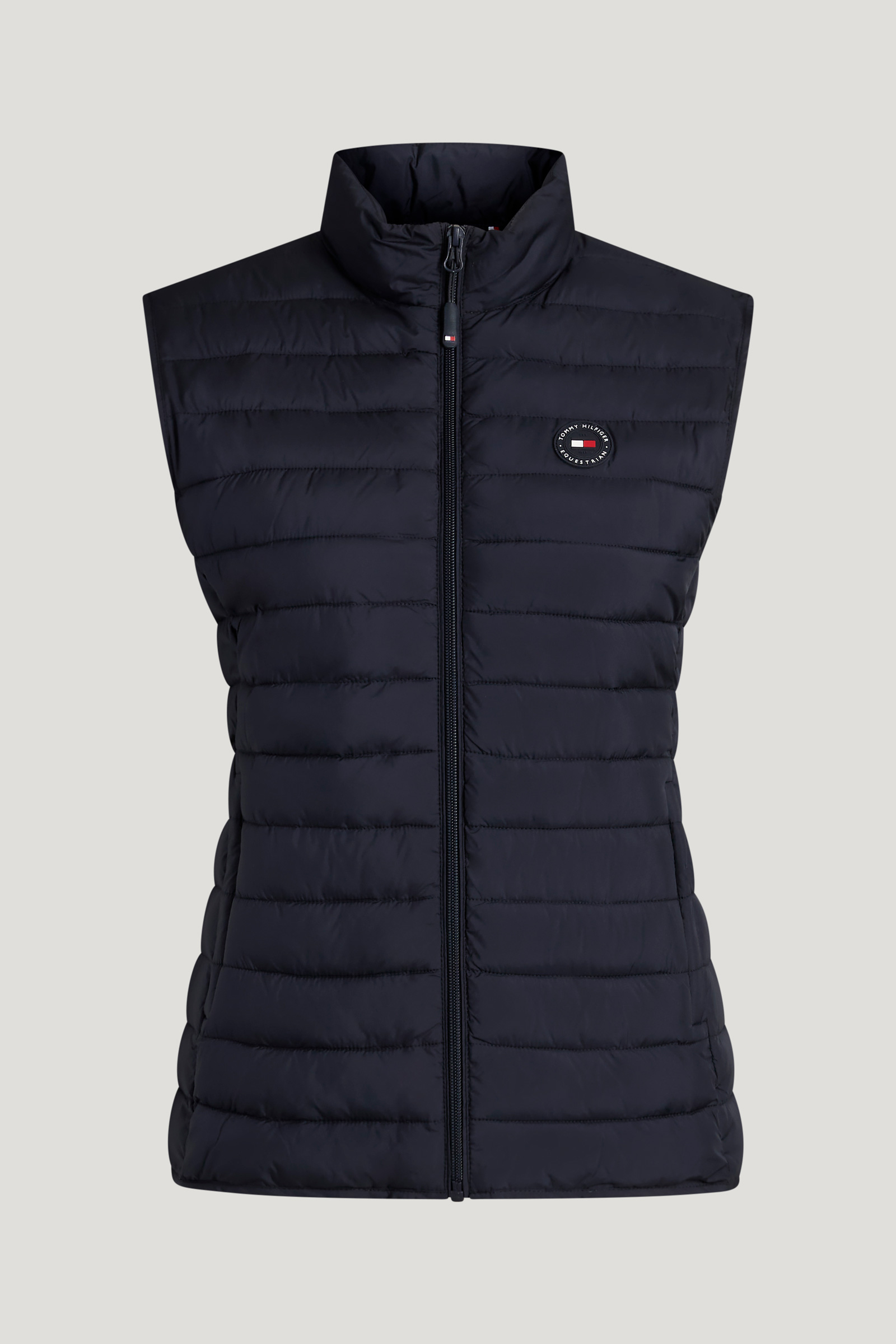 Desert Sky Tommy Hilfiger Equestrian Serano dames gewatteerde bodywarmer