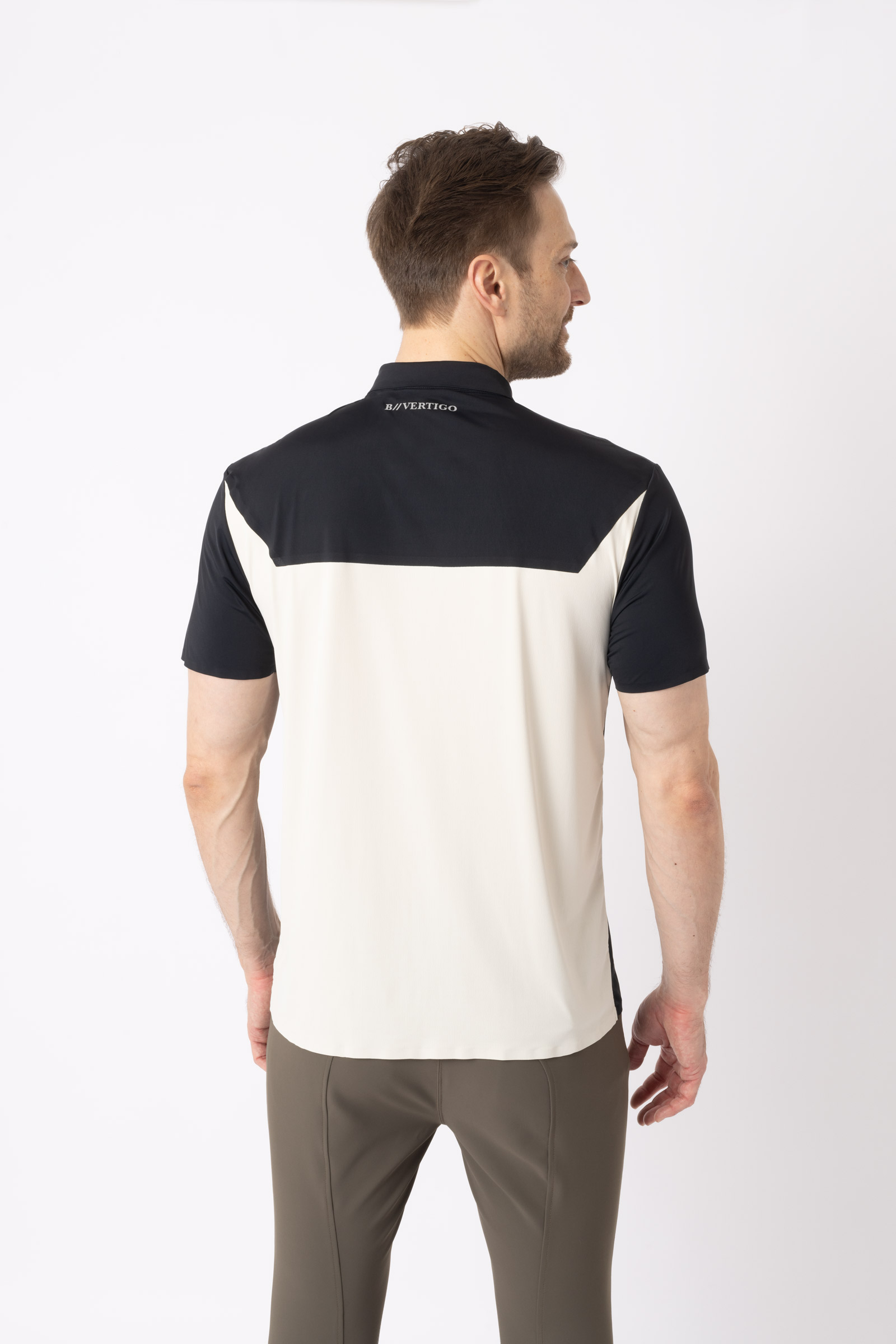 B Vertigo Aidan naadloos poloshirt, heren