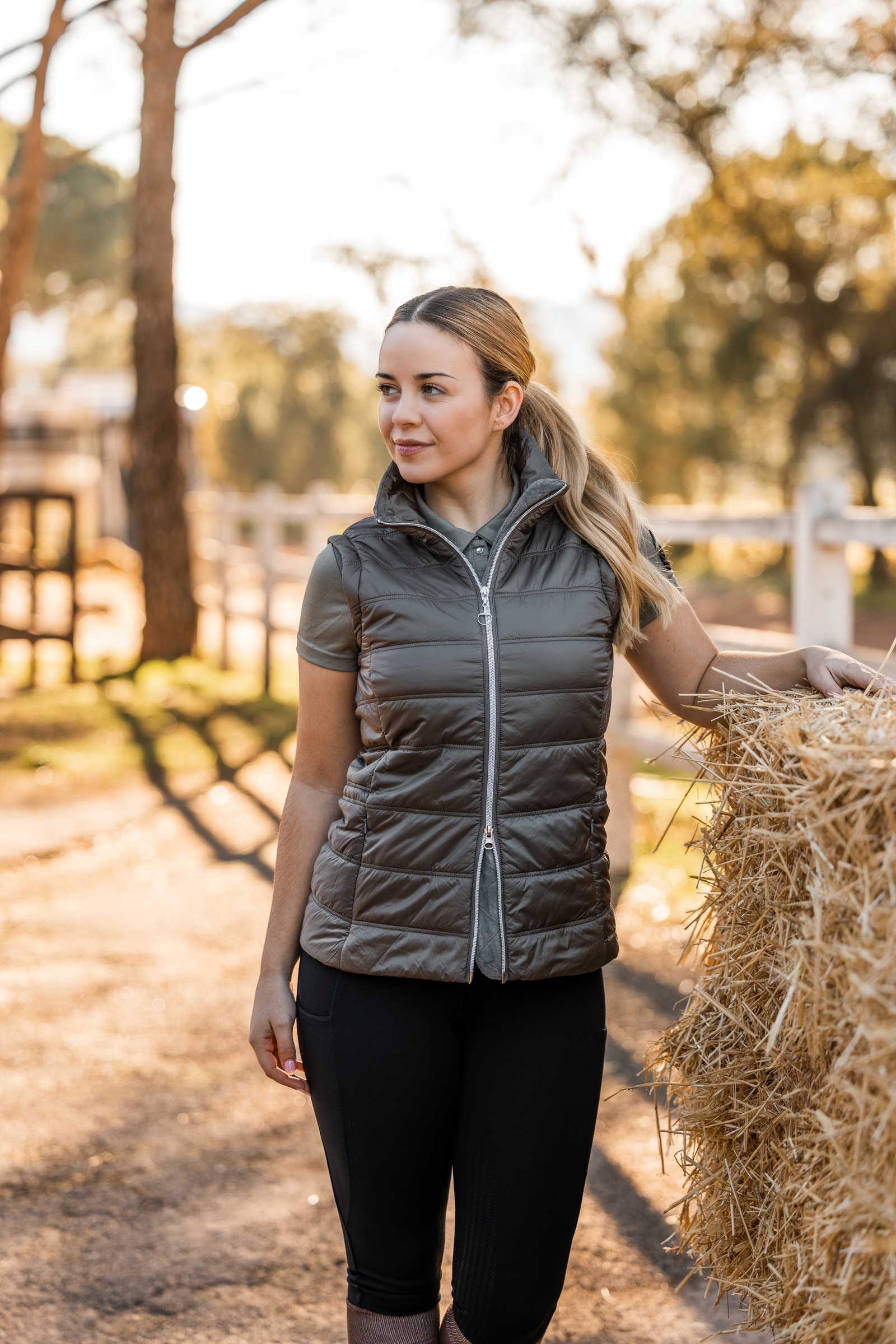 Horze Natalie Jas met afneembare mouwen, dames