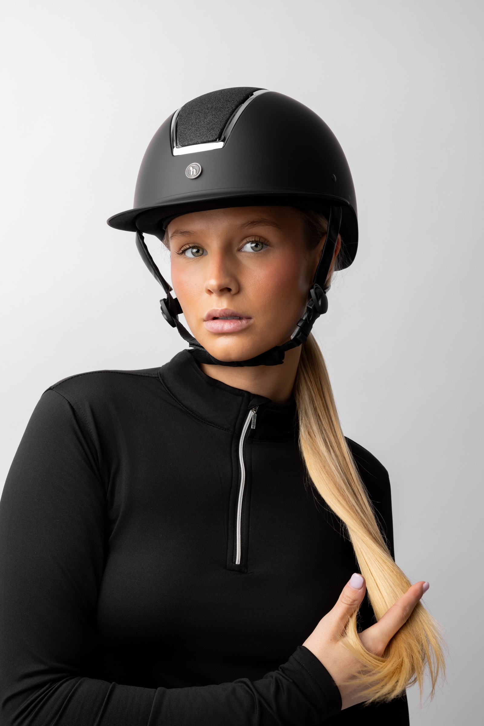 Horze Monarch II Metallic Glitter Cap