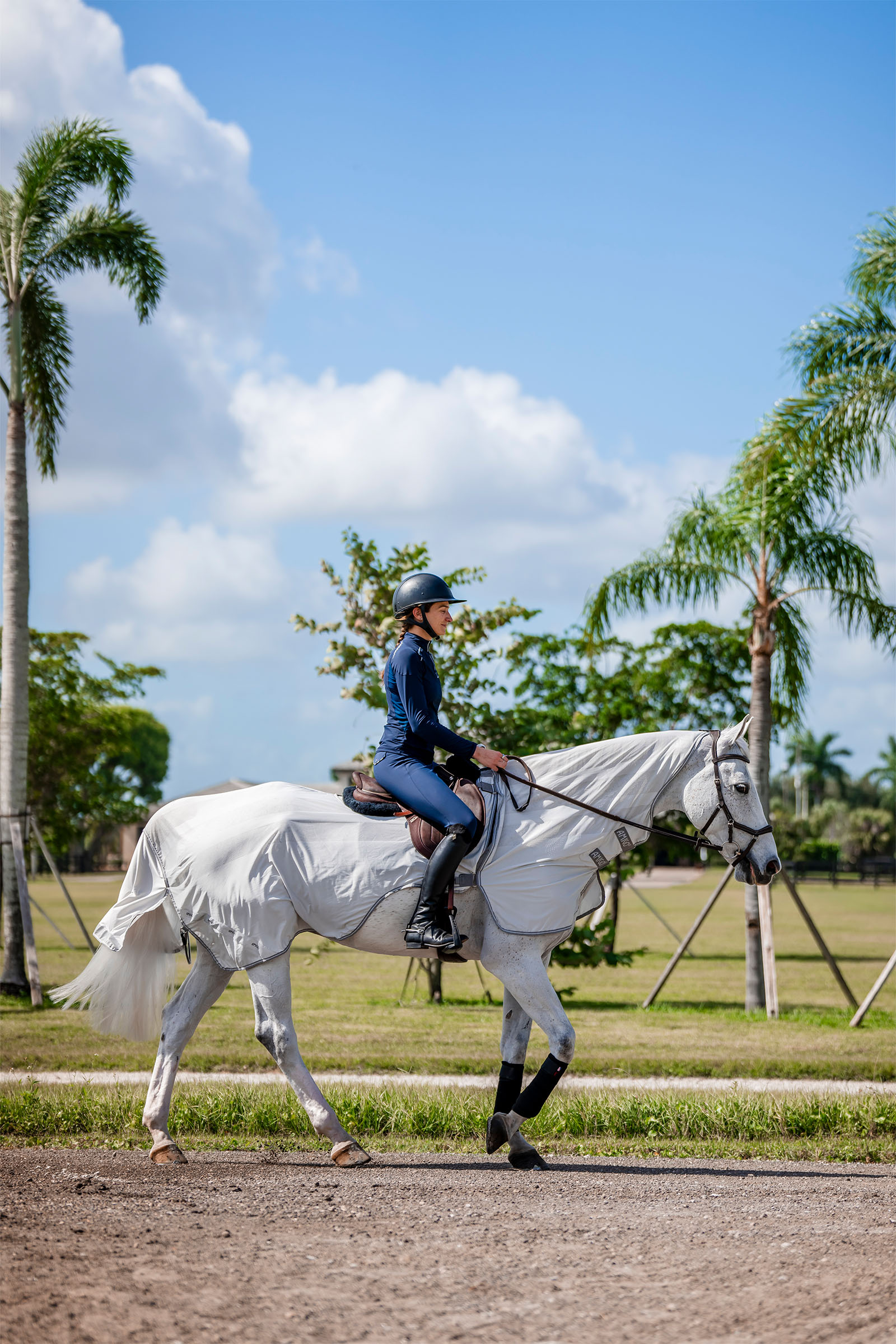 Horseware Amigo Flyrider uitrijdeken, 0 g