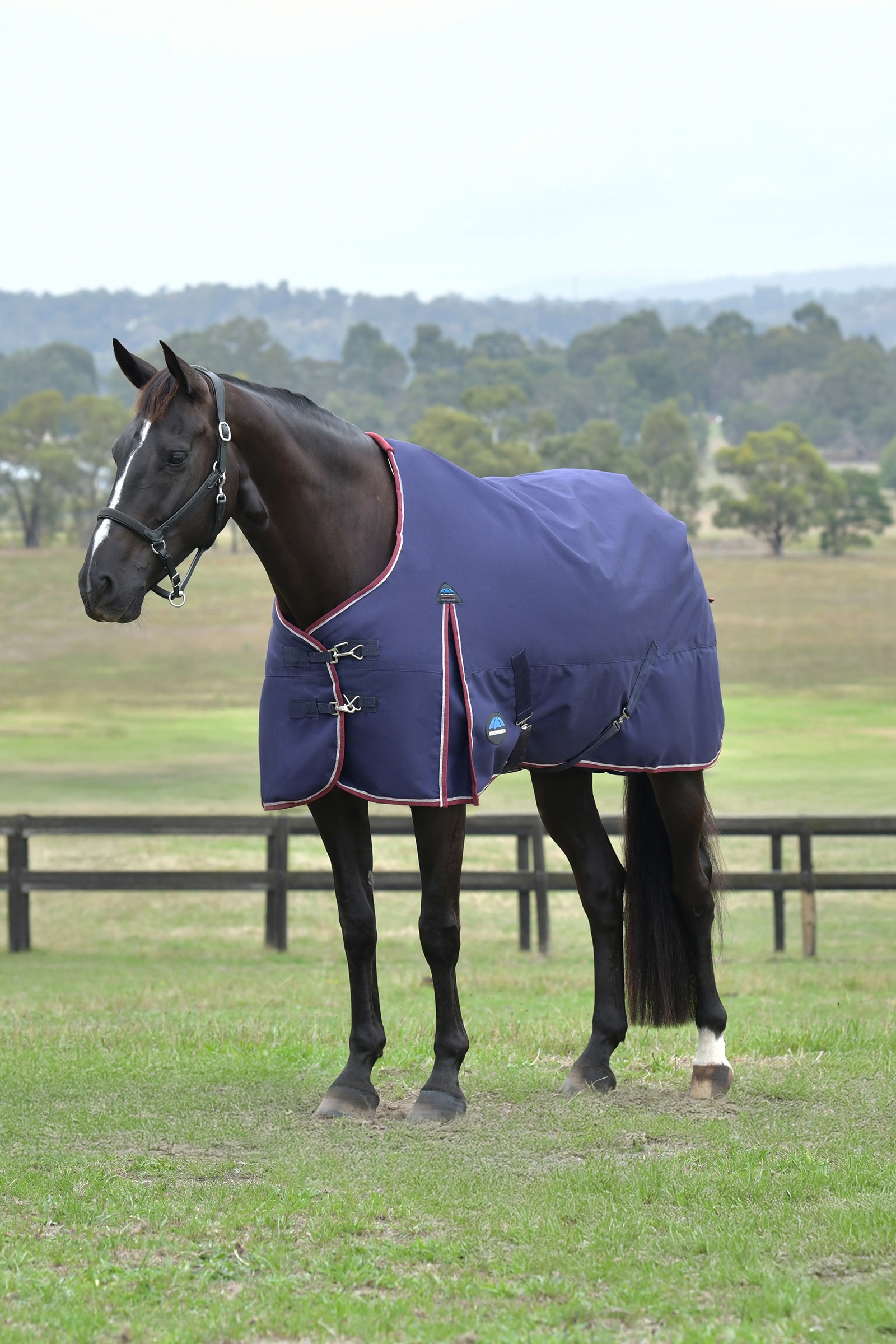 Navy/Burgundy Weatherbeeta ComFiTec Essential Outdoor deken, 0 g  