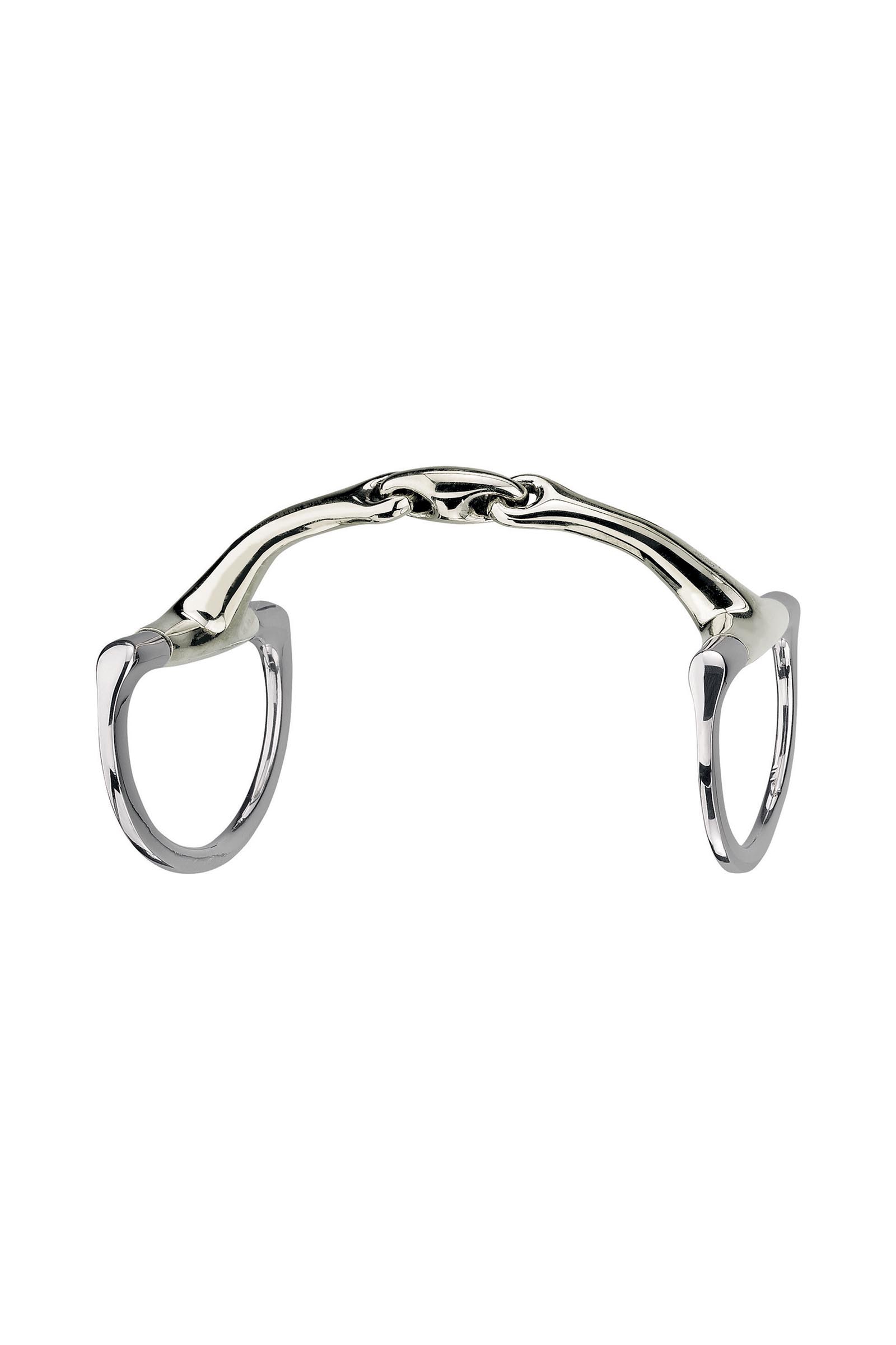 Sprenger Dynamic RS olijvenkopbit D ringen, dubbel gebroken, 16 mm, Sensogan  