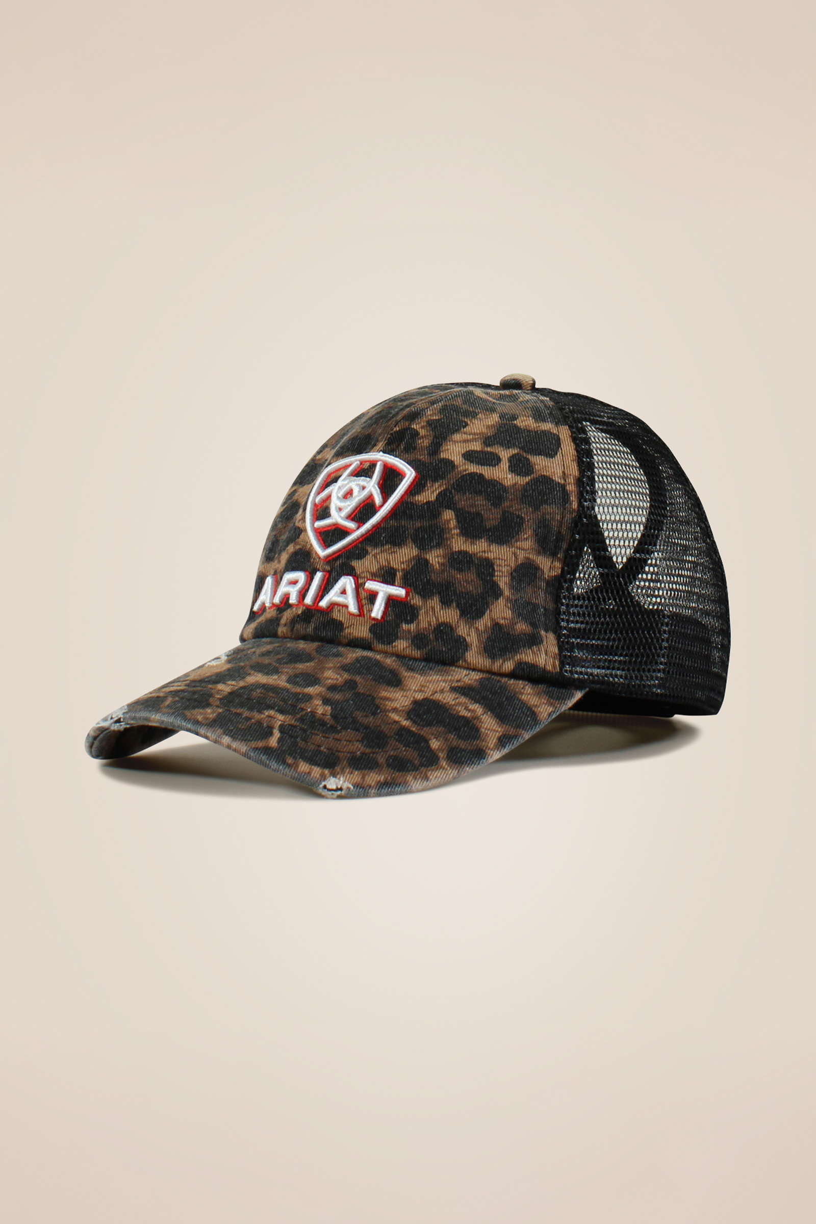 Ariat Embossed Logo Cheetah Print Dames cap