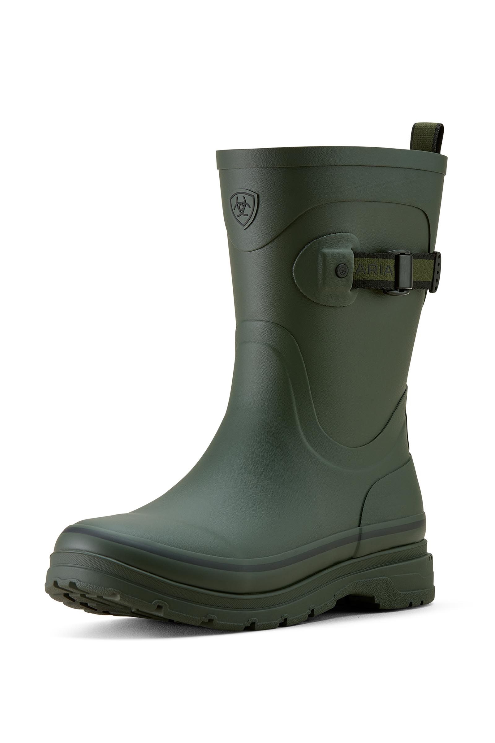 Dark Oliv Ariat Kelmarsh Mid Dames rubberlaarzen