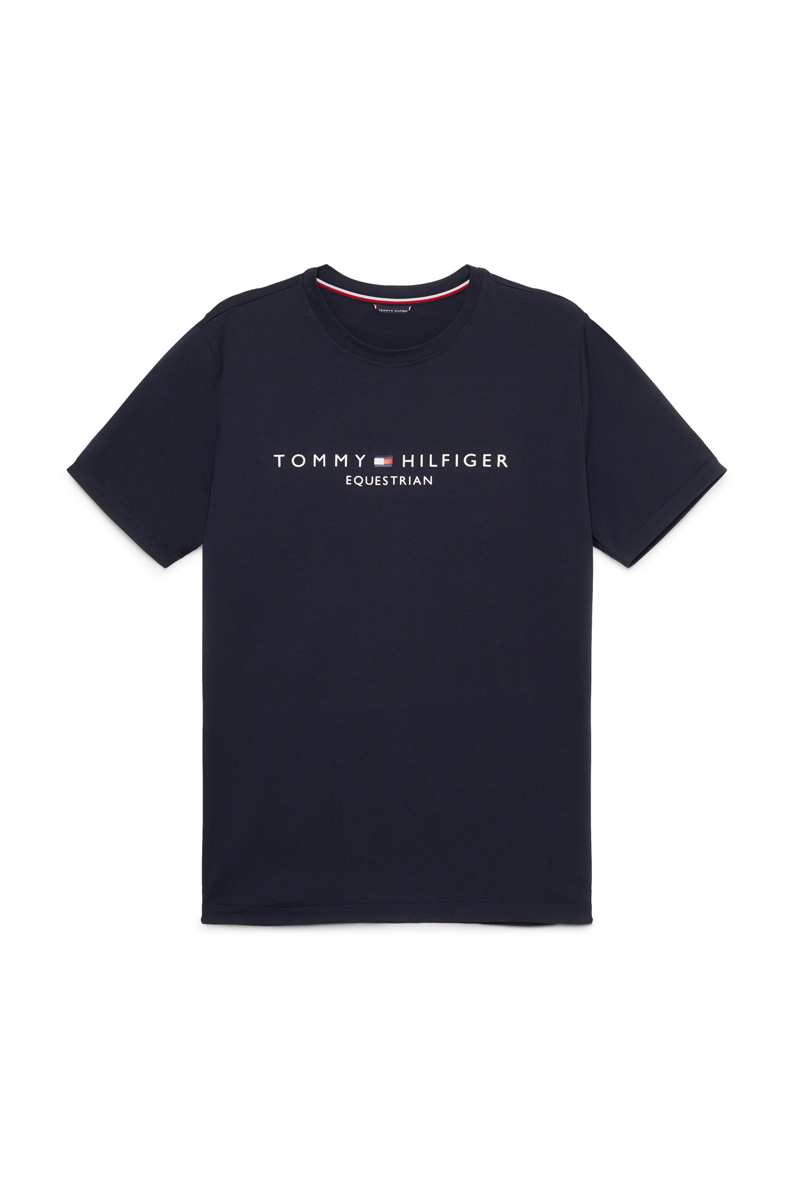 Tommy Hilfiger Equestrian Williamsburg T-shirt met grafische opdruk en korte mouwen