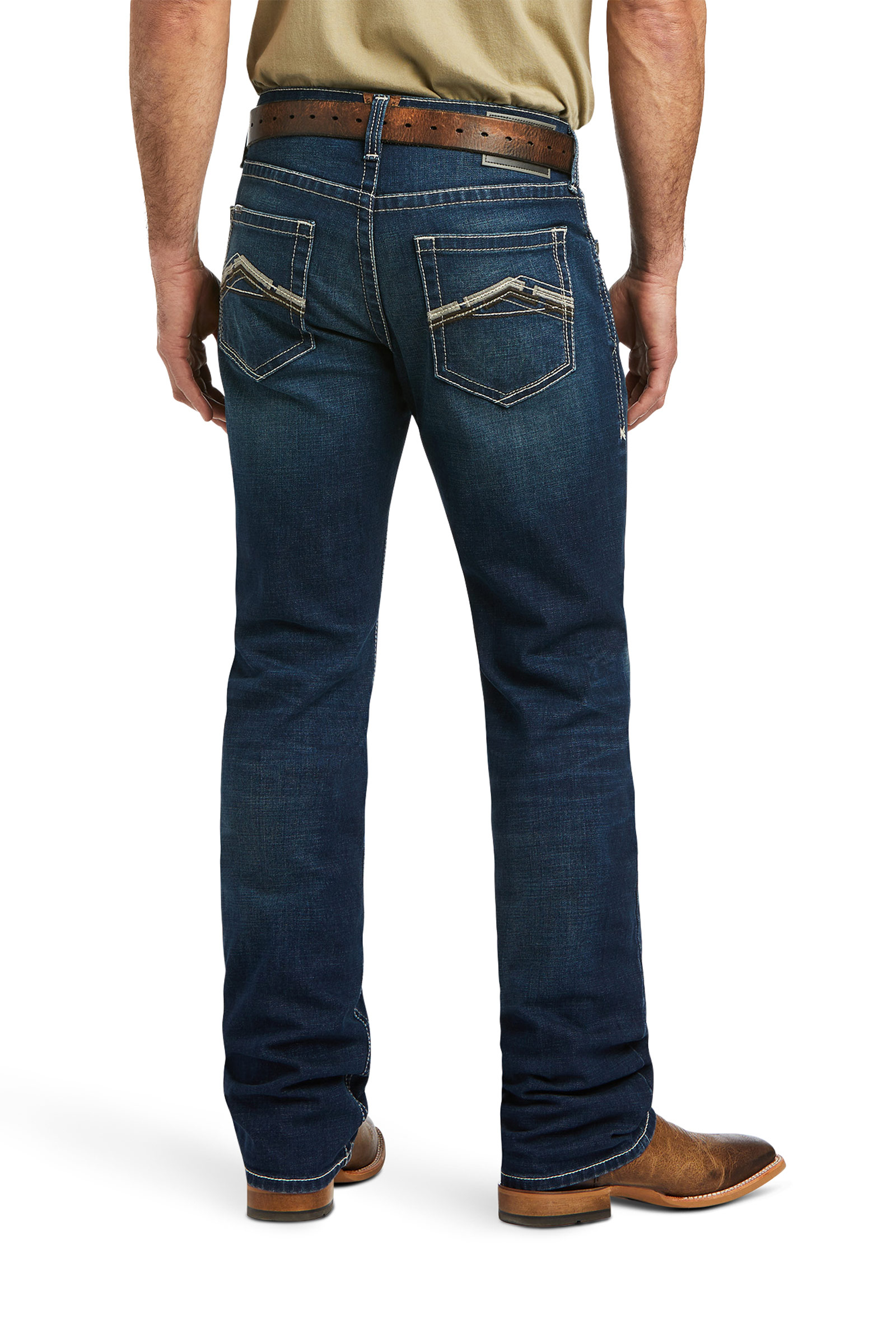 Ariat M5 Straight Stretch Remming stackable jeans met rechte pijp