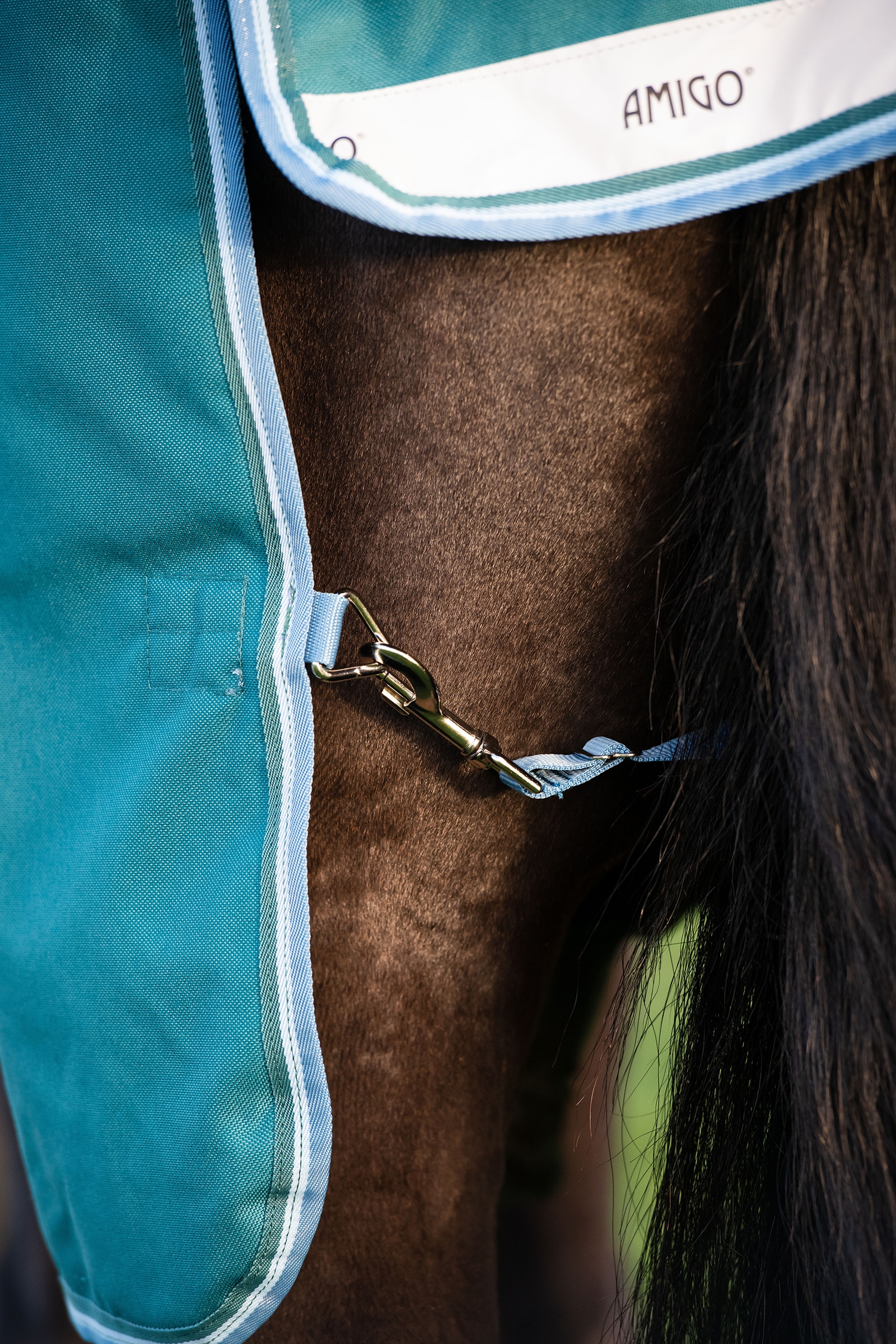 Horseware Amigo Bravo 12 Wug buitendeken met hoge hals, 0 g