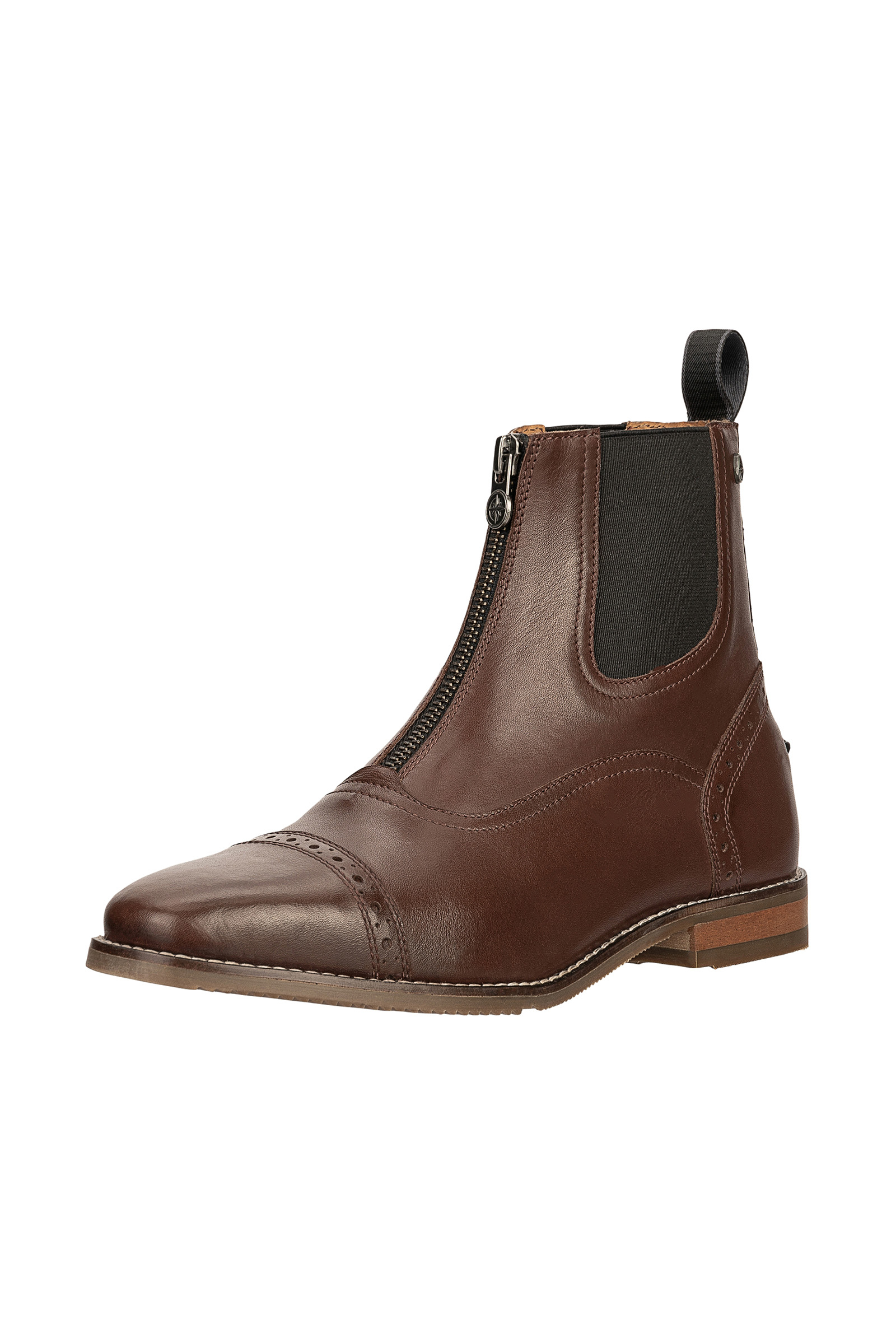 brown Suedwind Footwear Florentina jodhpurs met rits voorop