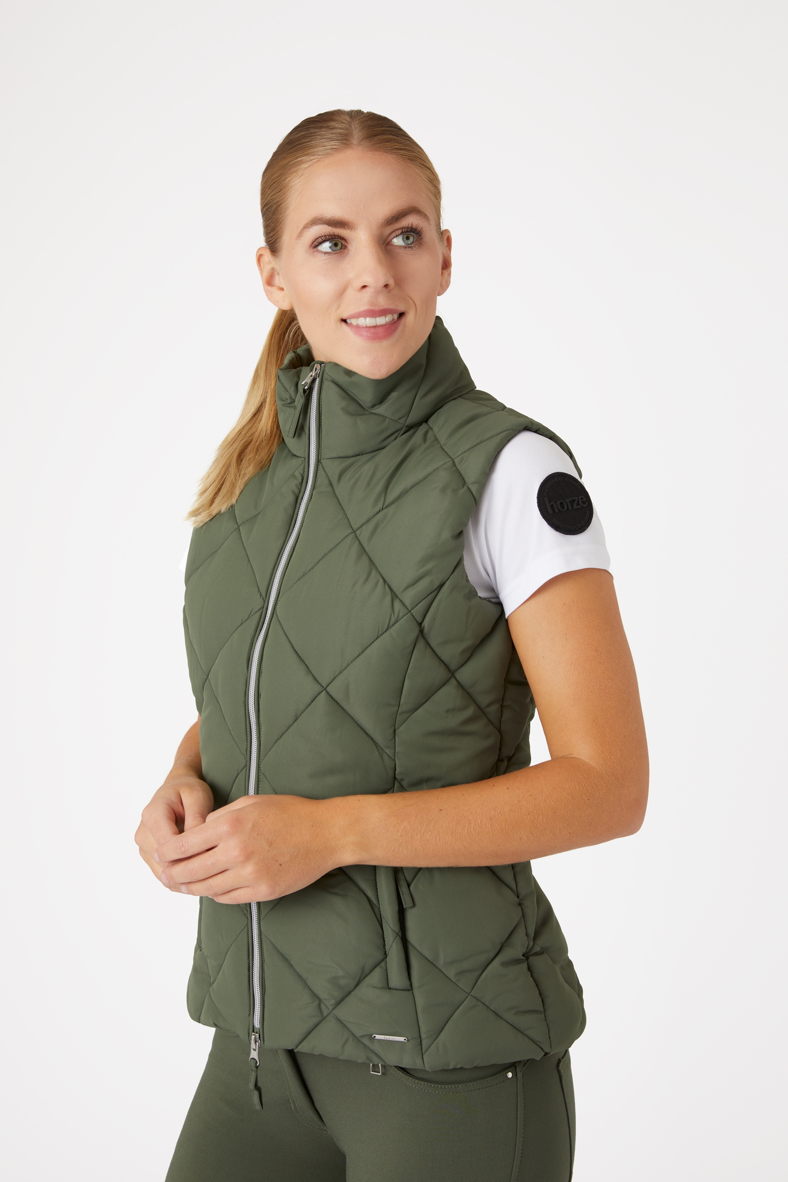 Horze Carola gevoerde bodywarmer, dames