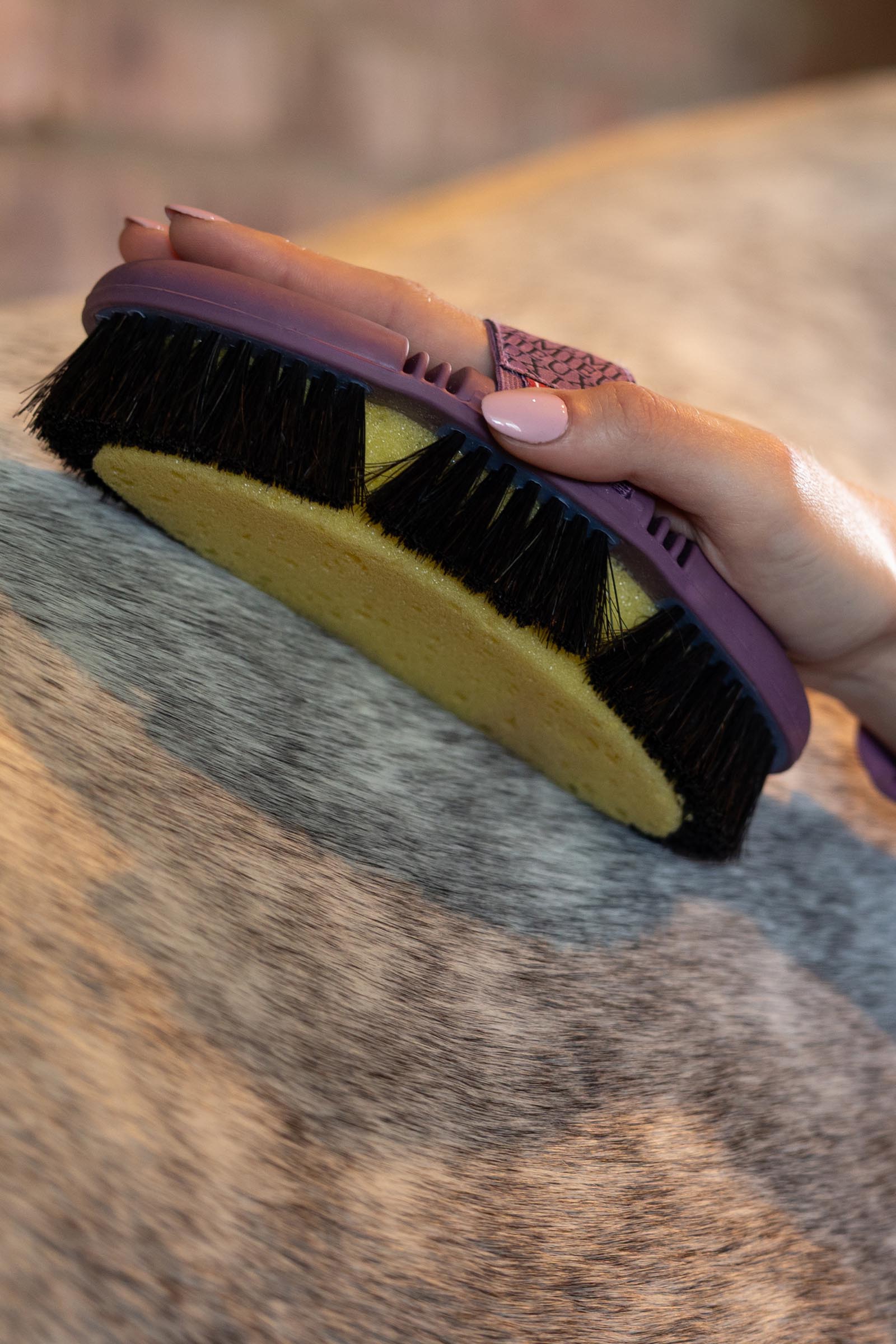 LeMieux Flexi Sponge borstel