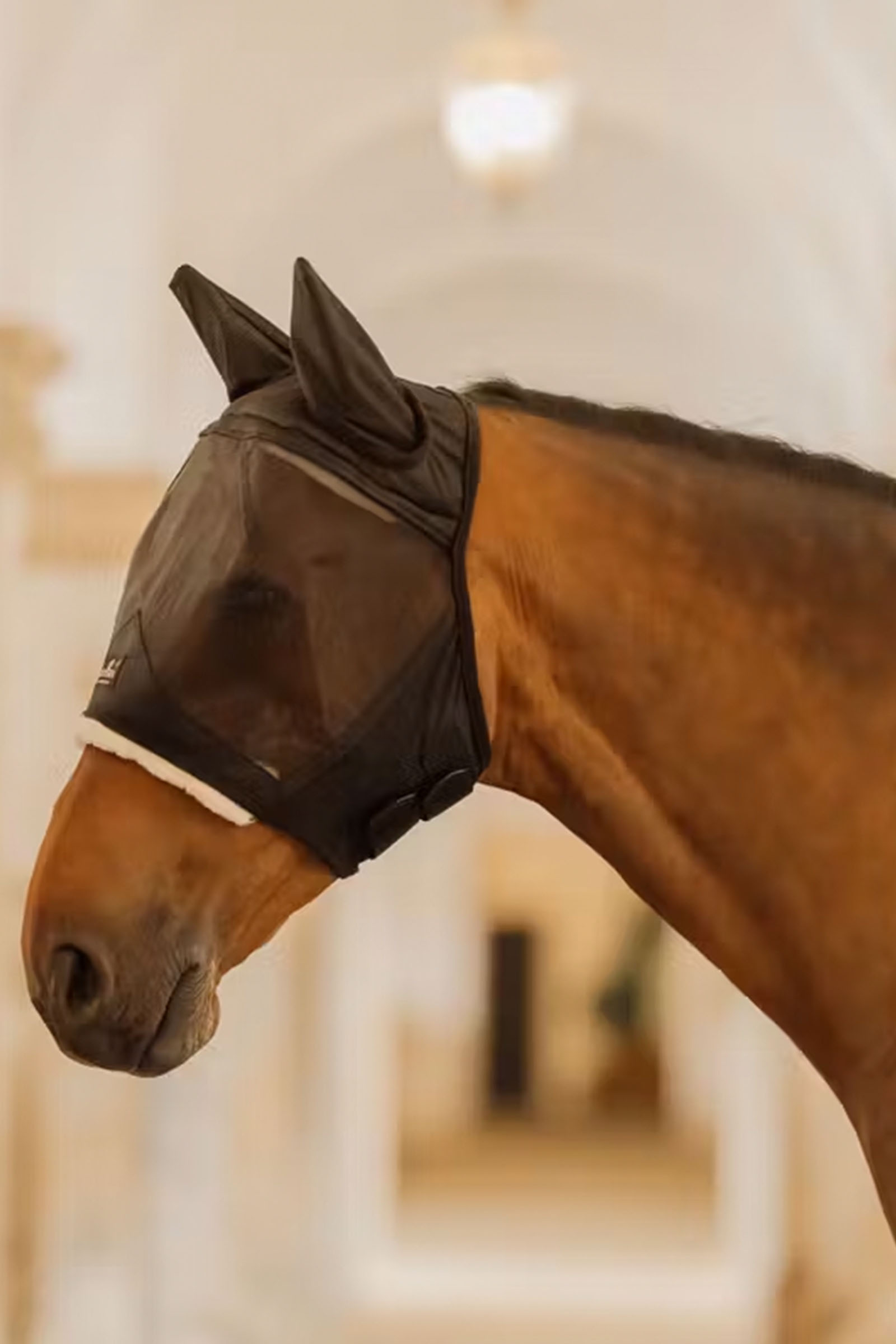 Kentucky Horsewear huidvriendelijk vliegenmasker met oren