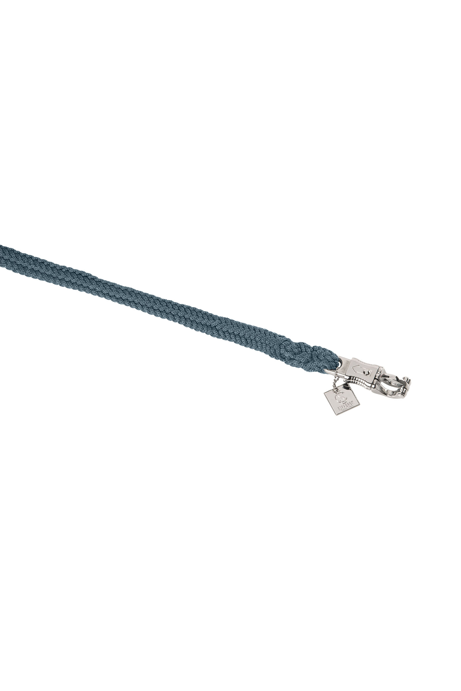 steel blue Eskadron Classic Sports SS25 Duralastic halstertouw met paniekhaak