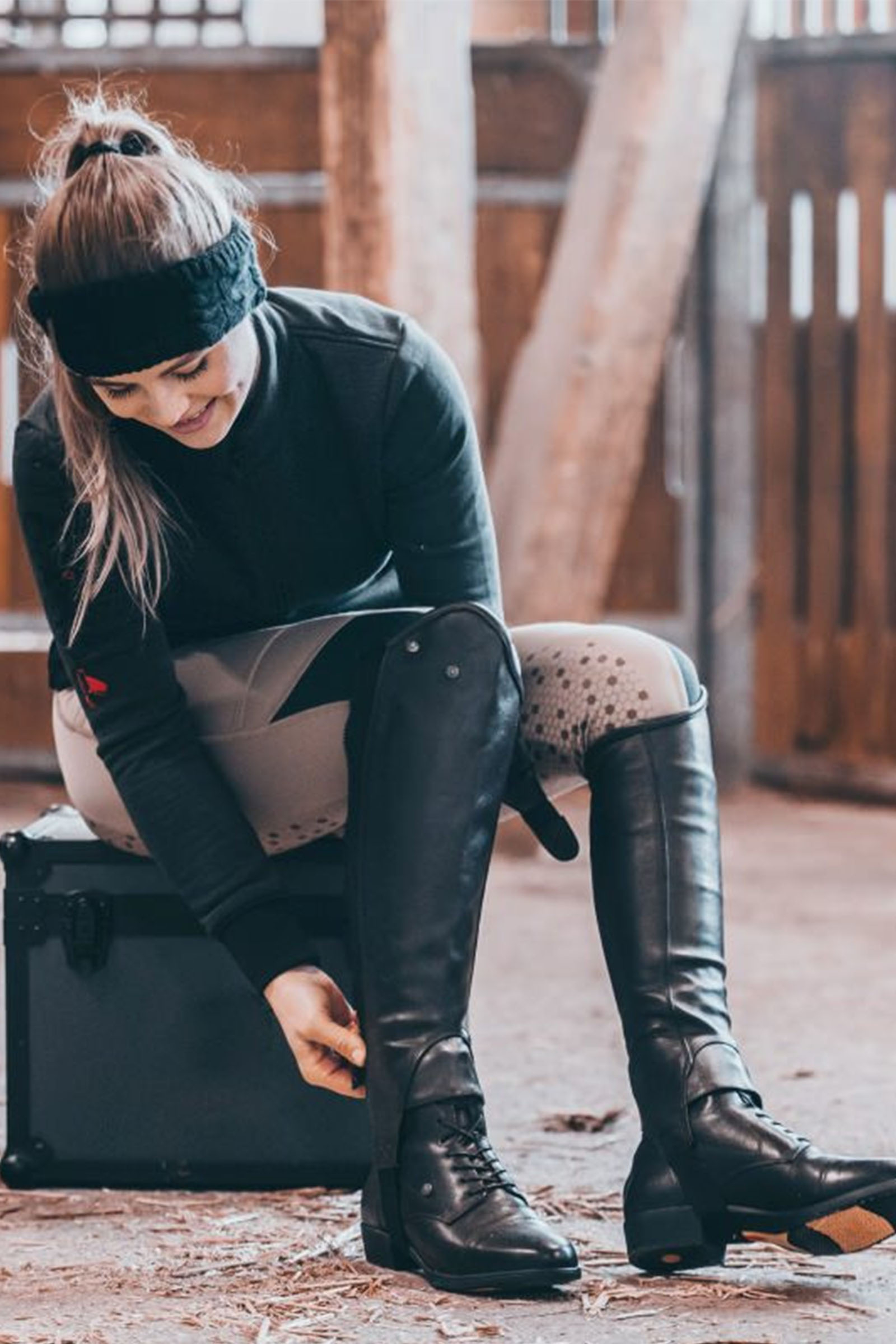 Suedwind Footwear Advanced II FZ Soft Jodhpur-laarzen, front-ritssluiting