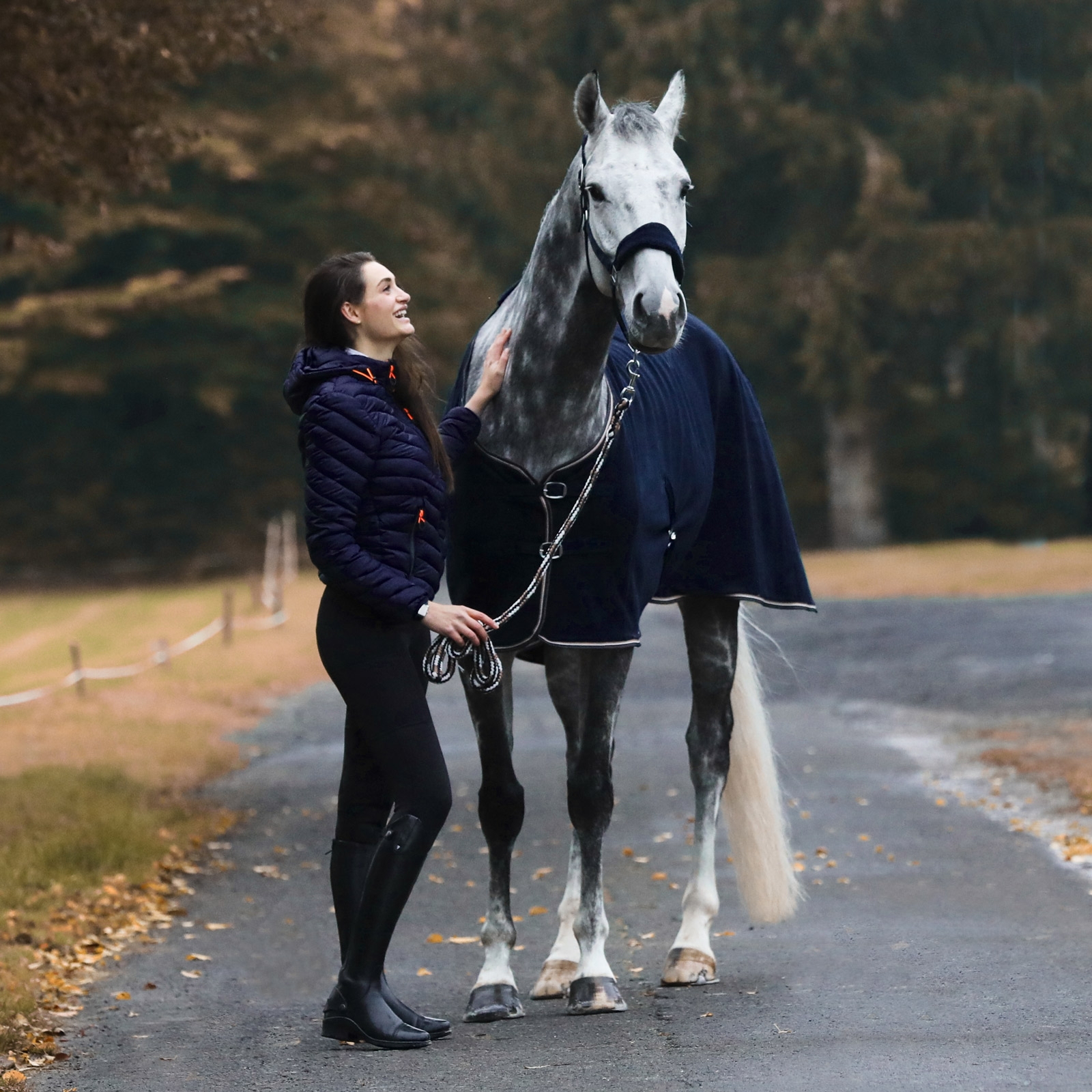 Horze Kiel Halster met Fleece