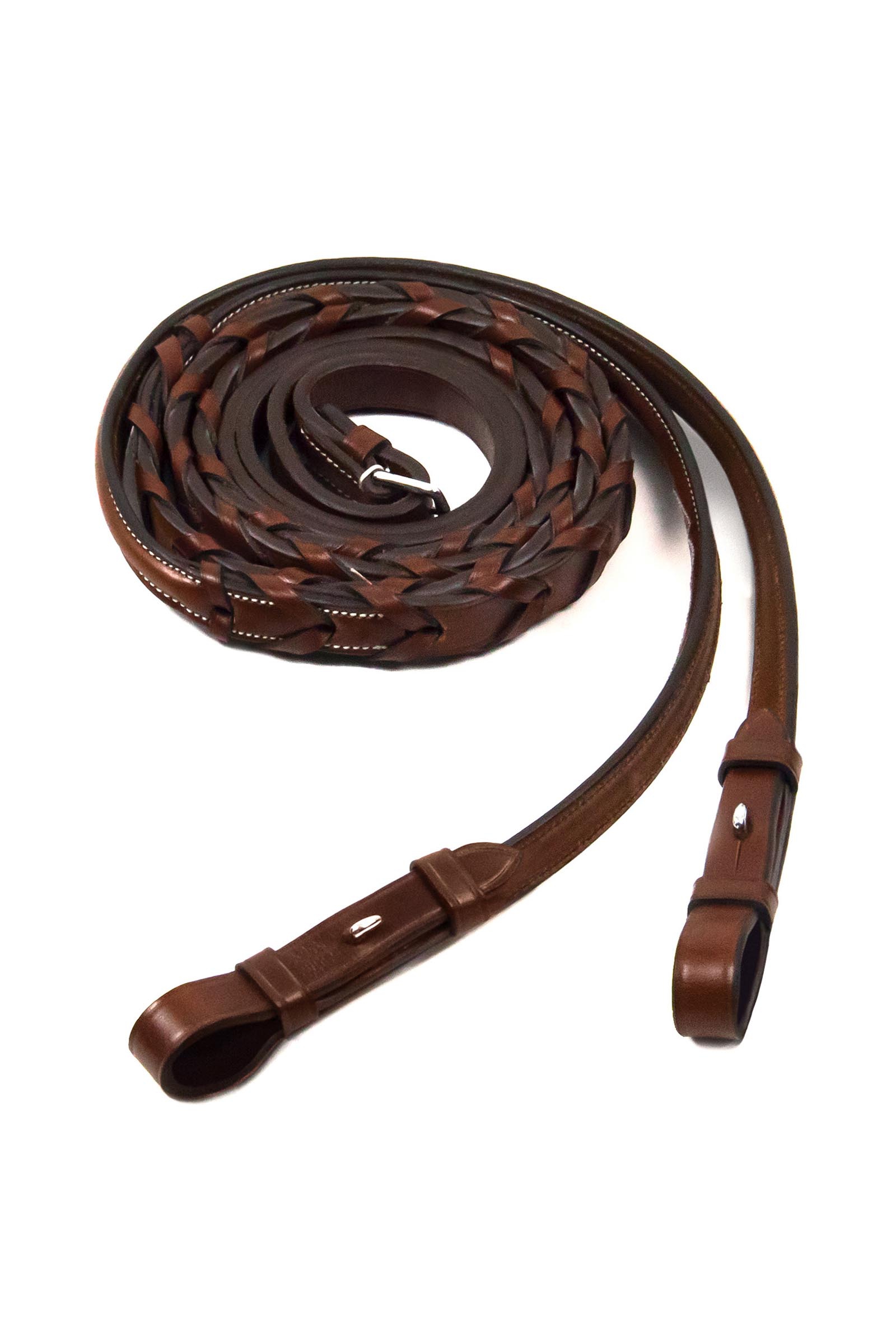 Schockem&ouml;hle Sports Hunter Laced Fancy Reins, Hunter teugels, haken