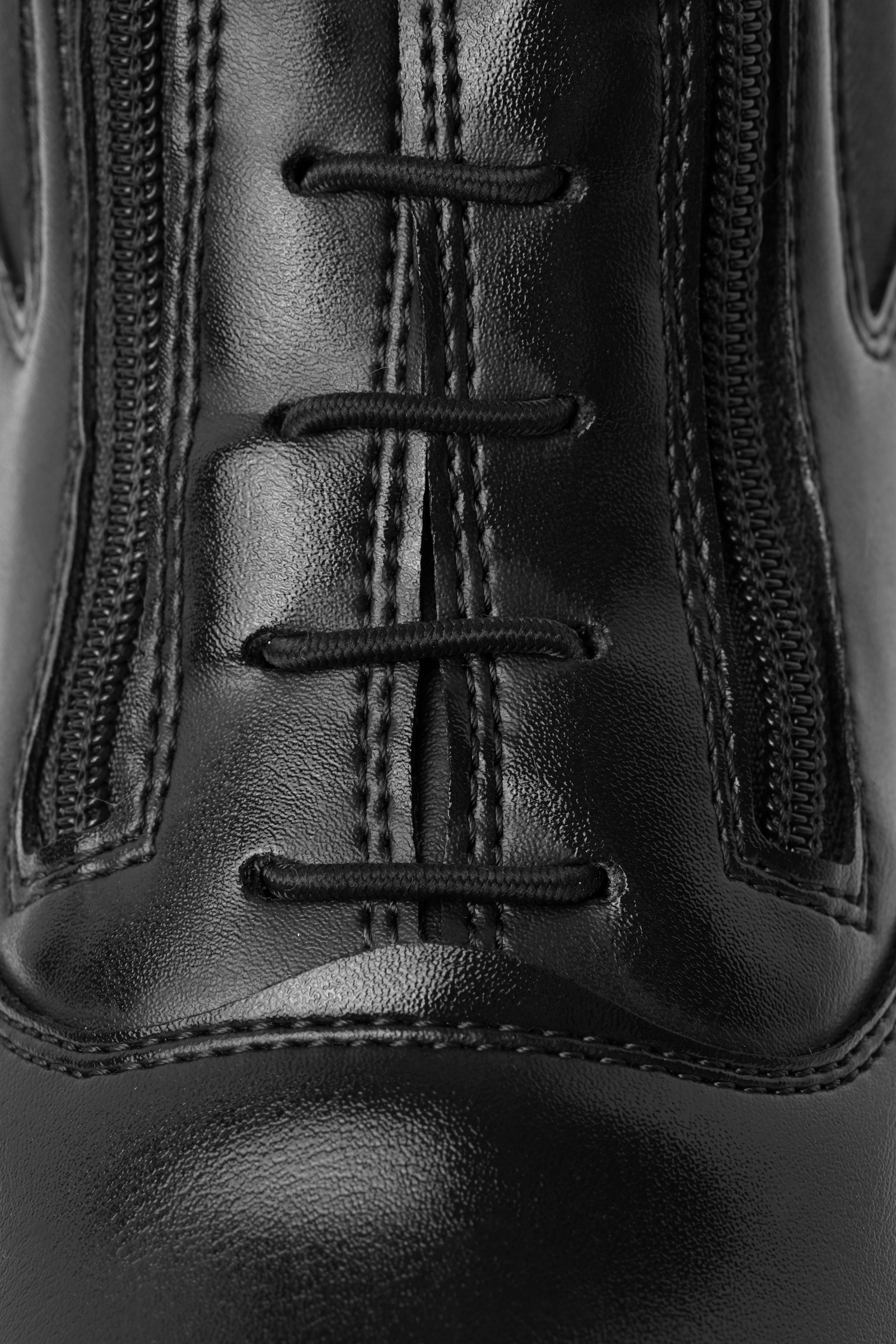 Horze Kingston lederen jodphurs met dubbele rits, dames