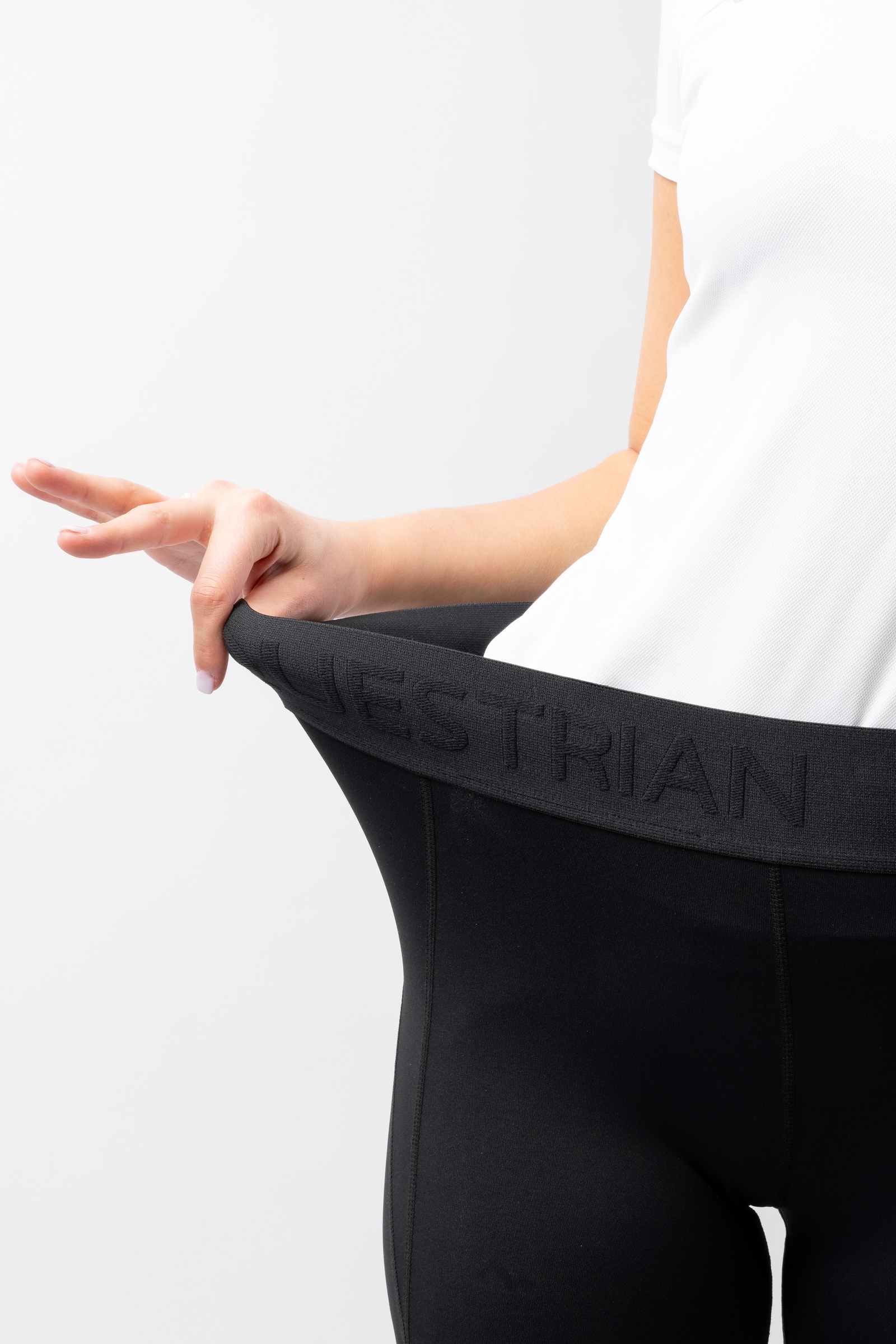 Horze Madison Siliconen Zitvlak Tights, dames