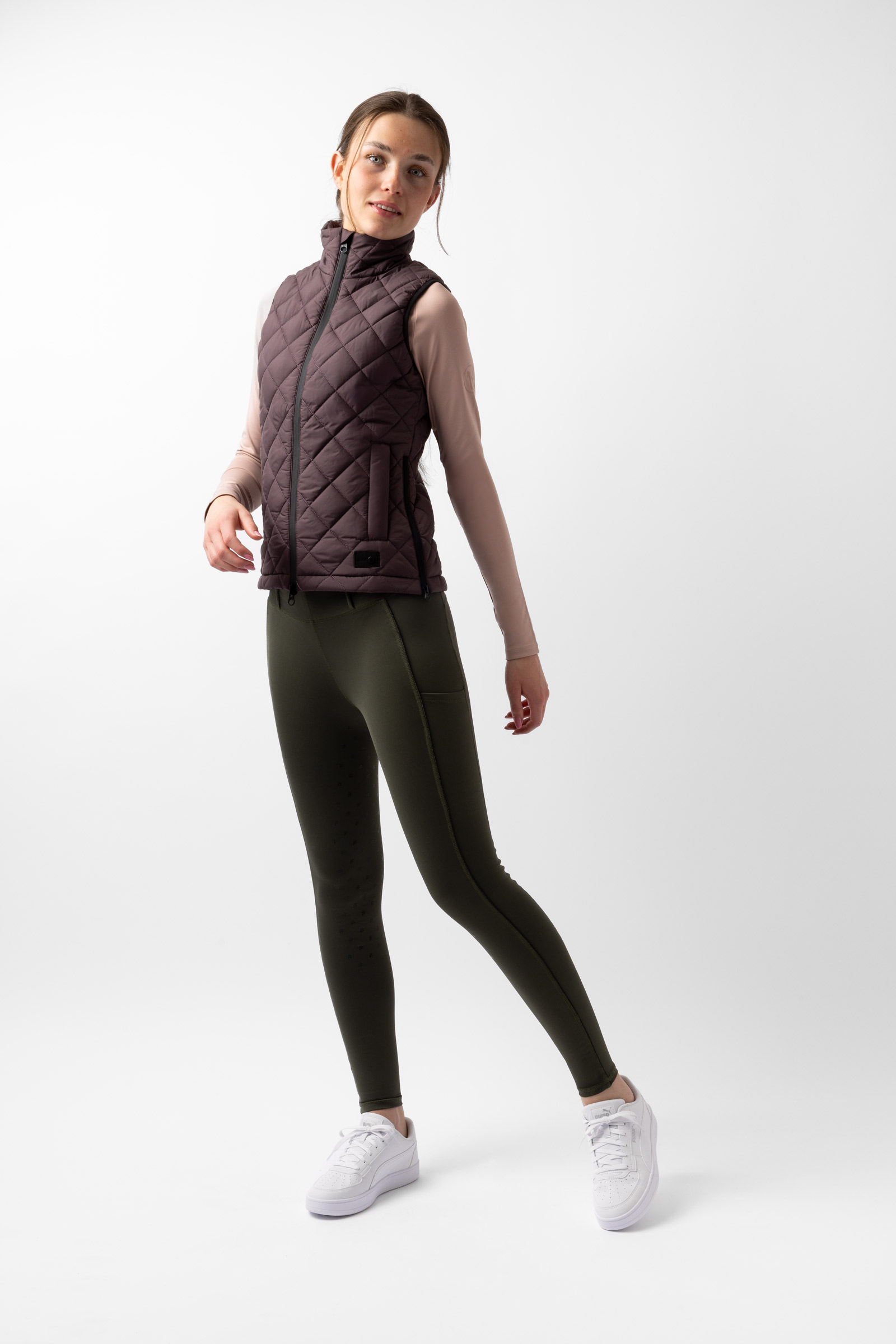 Horze Young Rider NAIA gewatteerde bodywarmer