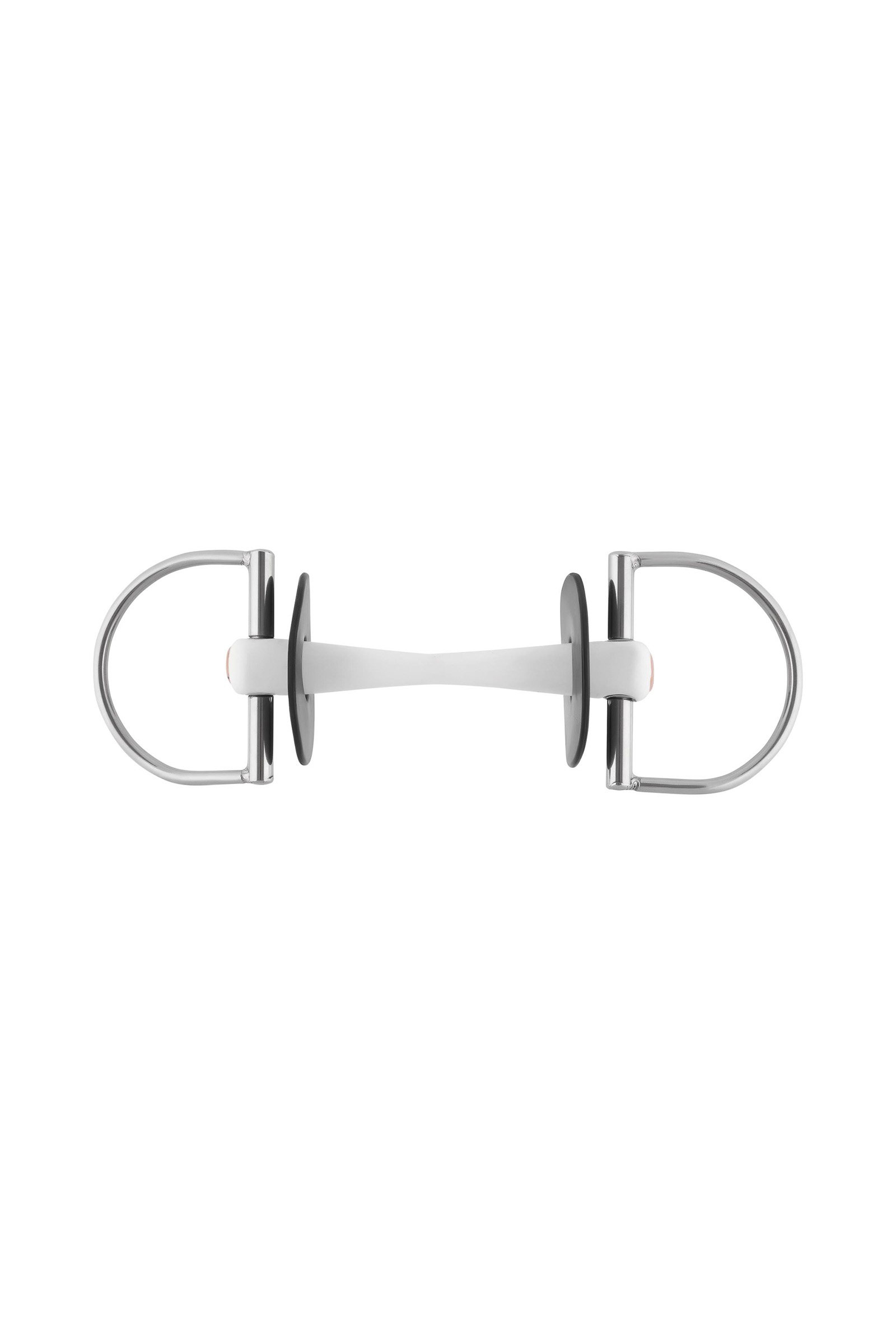 Sprenger Nathe D-trens 20 mm, met flexibele Mullen Mouth (75 mm ring)
