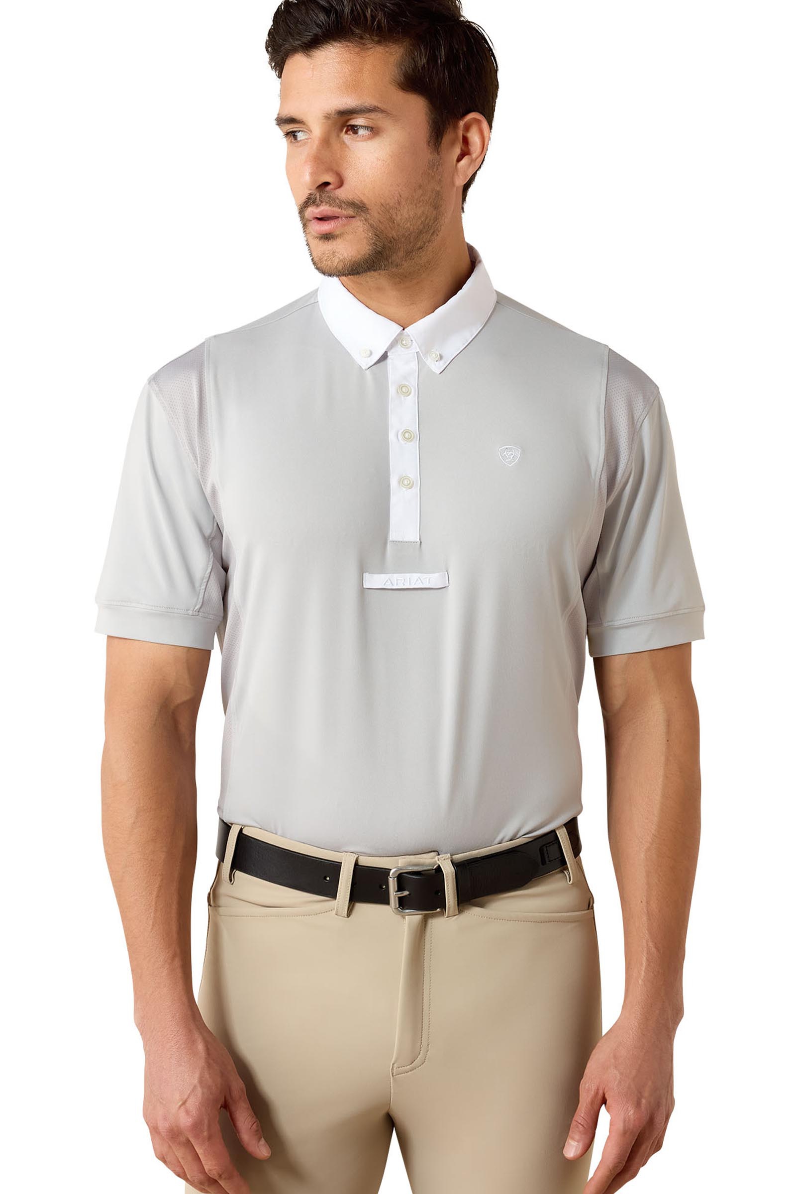 Show Grey Ariat Tek Wedstrijdshirt, heren