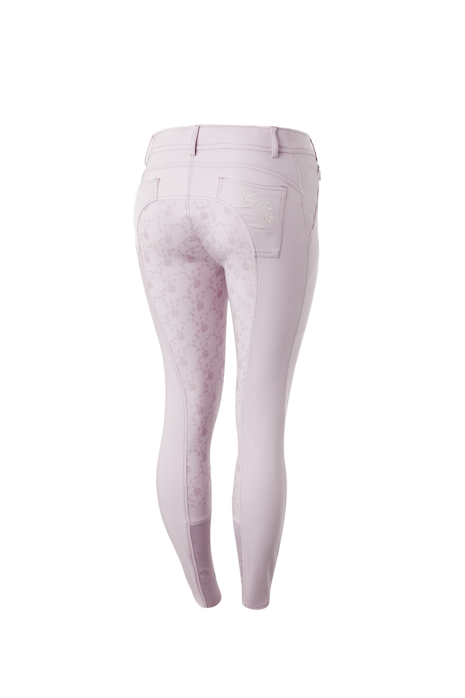 Horze Kaitlin paardrijbroek met zitvlak en bloemendetail, dames
