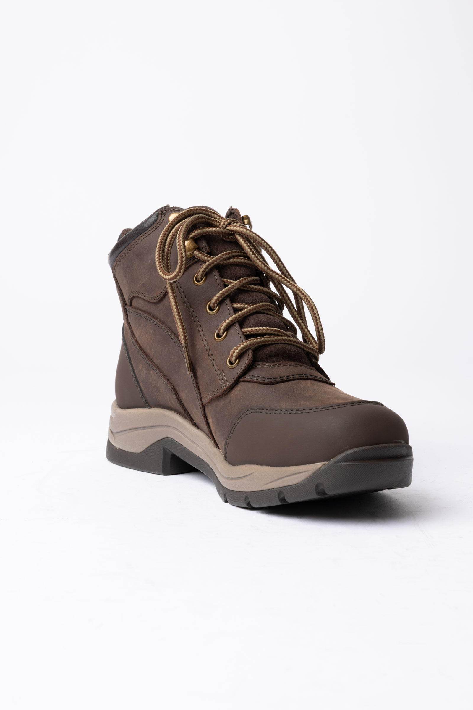 Dark Brown Horze Atacama waterdichte veterschoenen