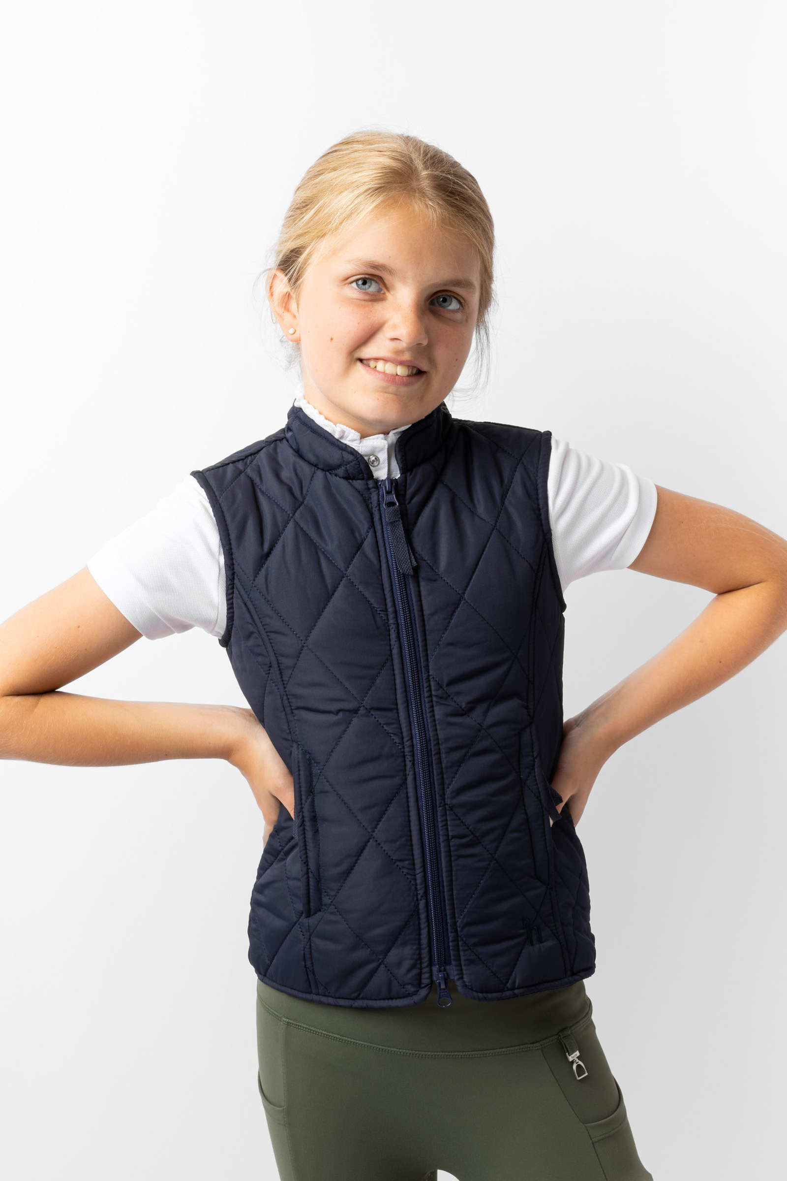 Horze Klassiek Quilt Vest, kinderen