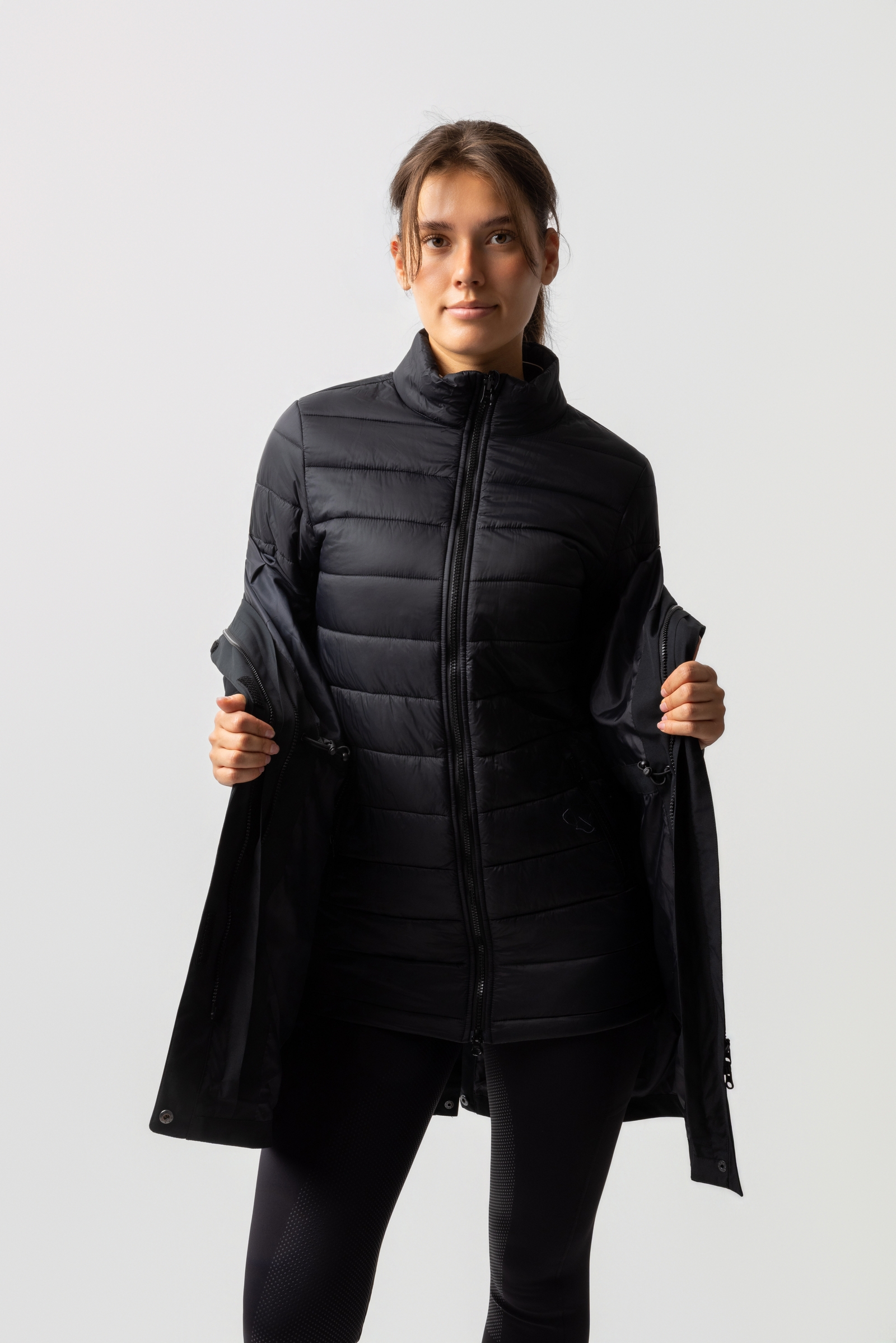 Horze Isabella 3-in-1 gevoerde parka, dames