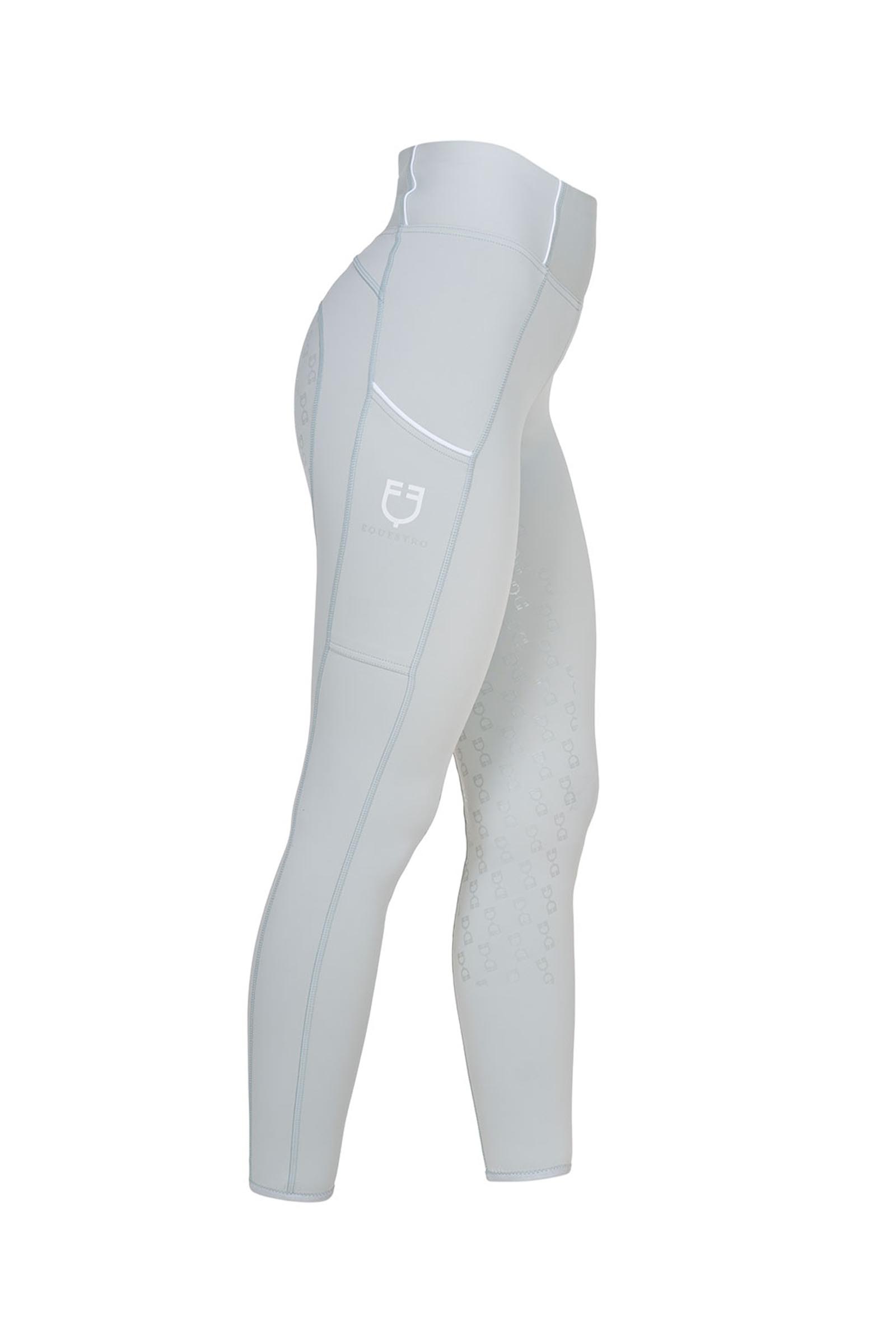 Equestro SS2026 Dames High Waist Slim Fit rijleggings met volledige grip  